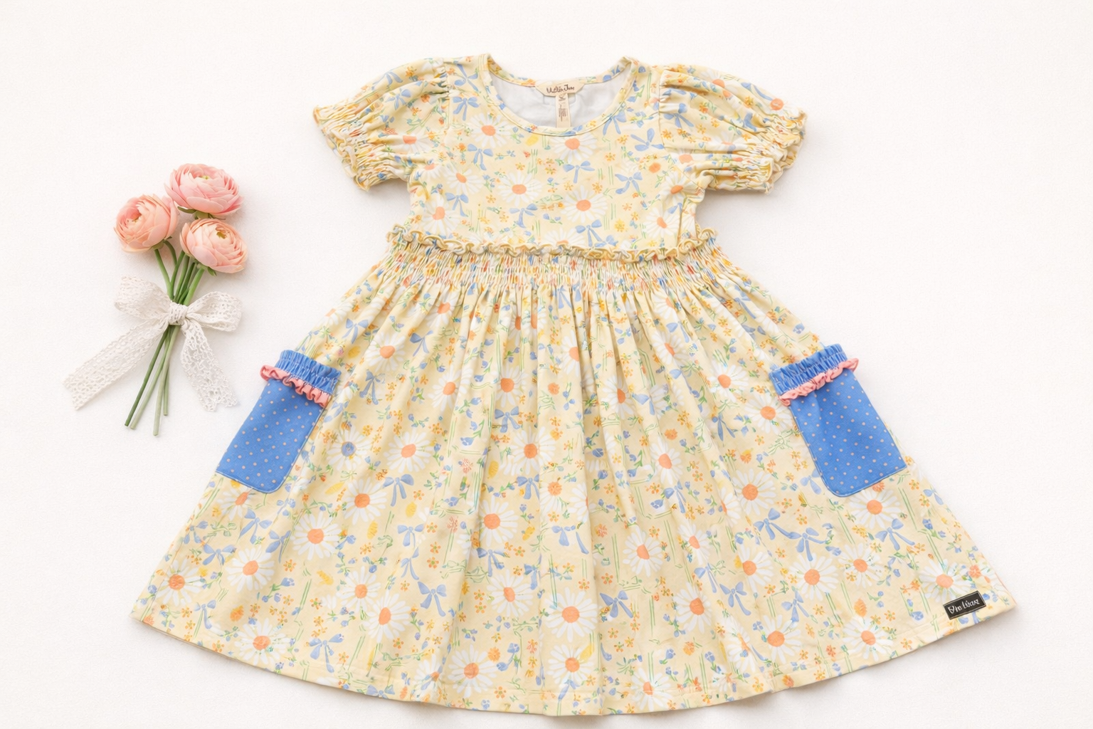 Blue Skies & Buttercups Lap Dress (Pre-Order)