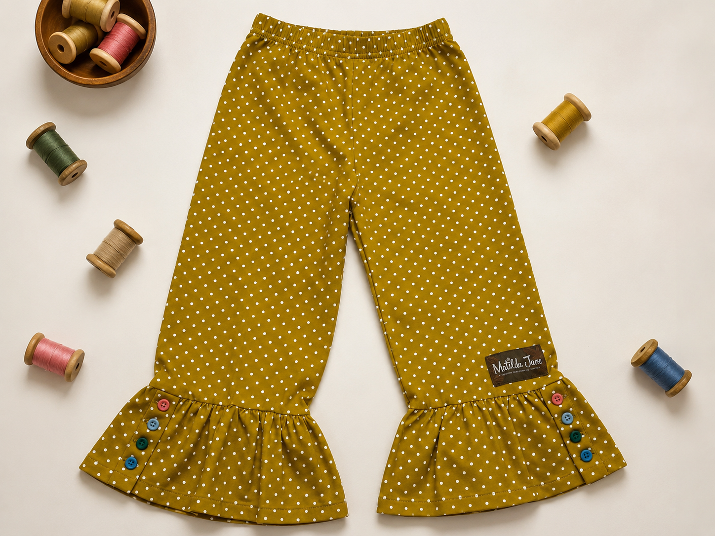 Honey Dot Big Ruffles (Pre-Order)