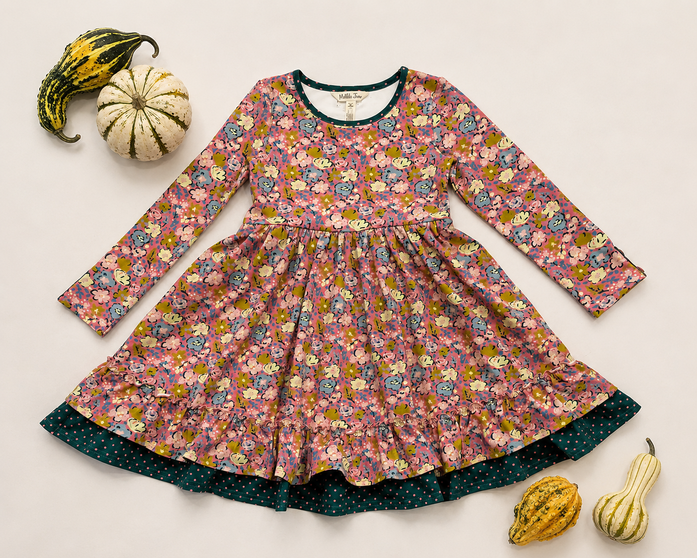 Floral Tangle Lap Dress (Pre-Order)
