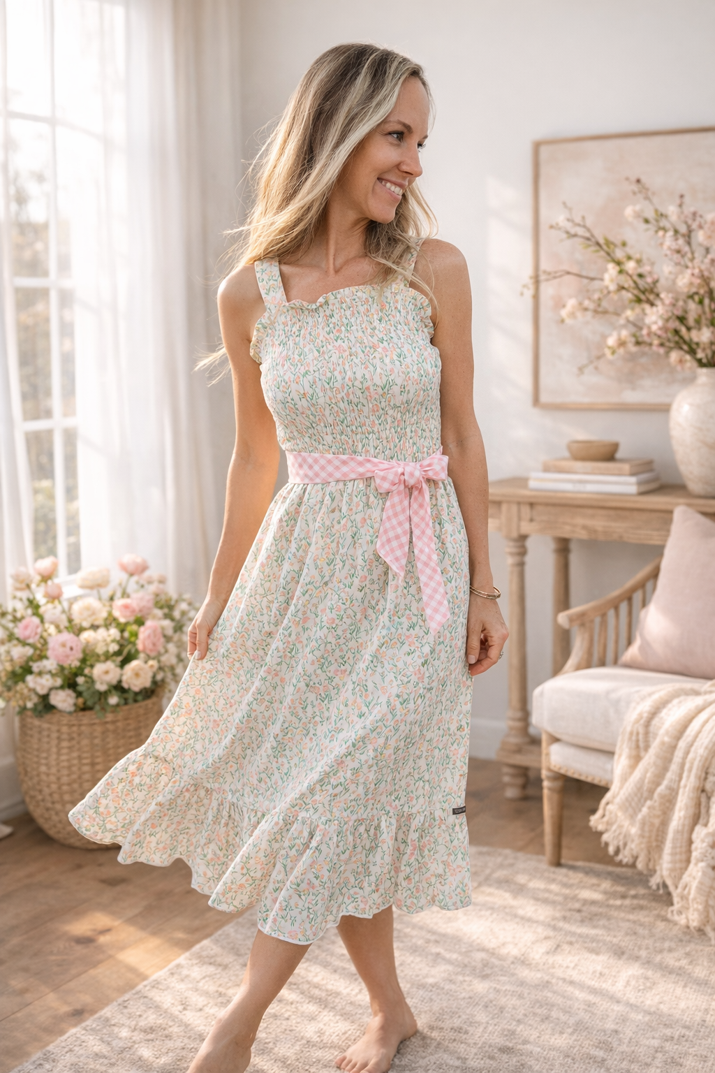 Women's Dress | Petals of Sunshine
