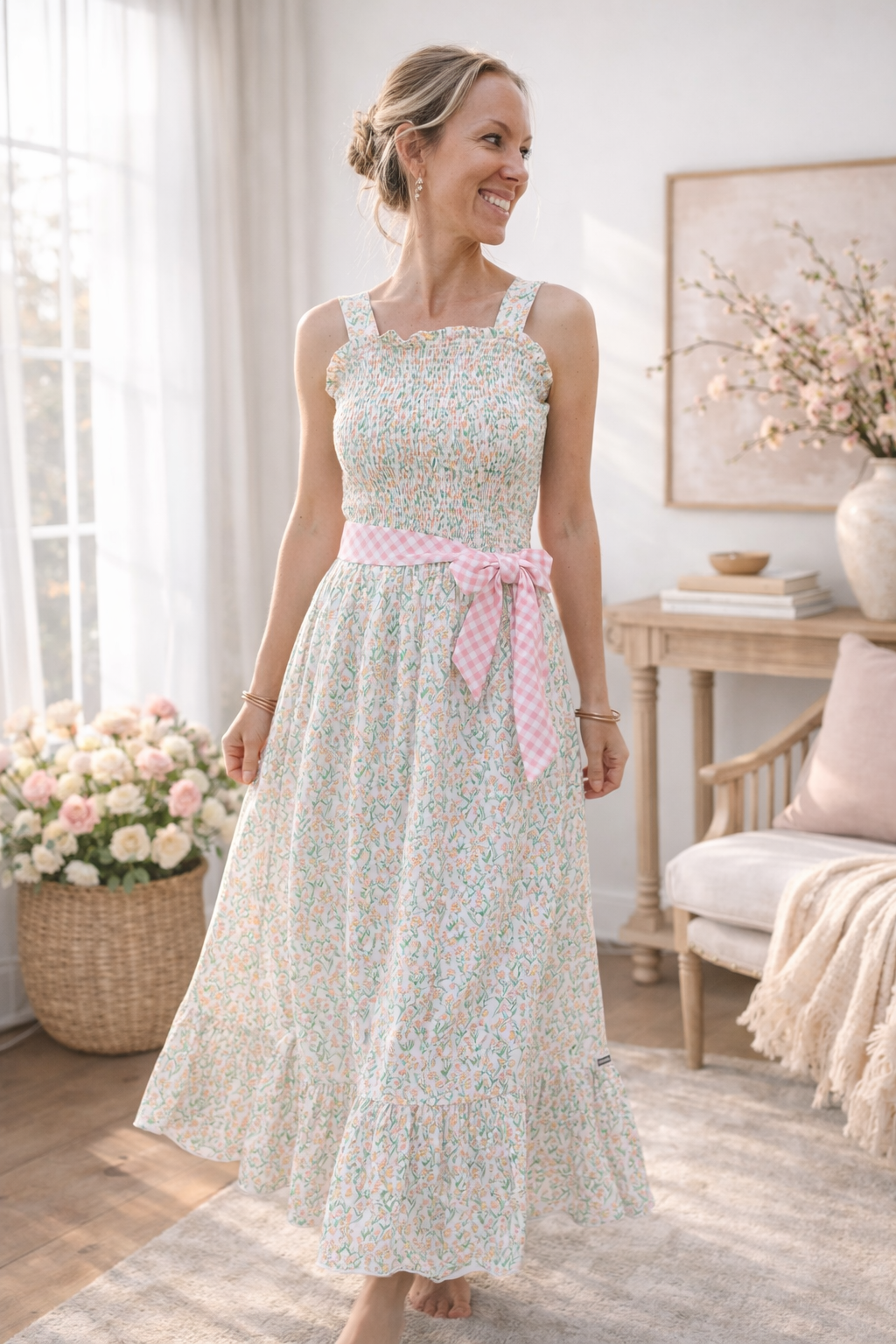 Women's Dress | Petals of Sunshine