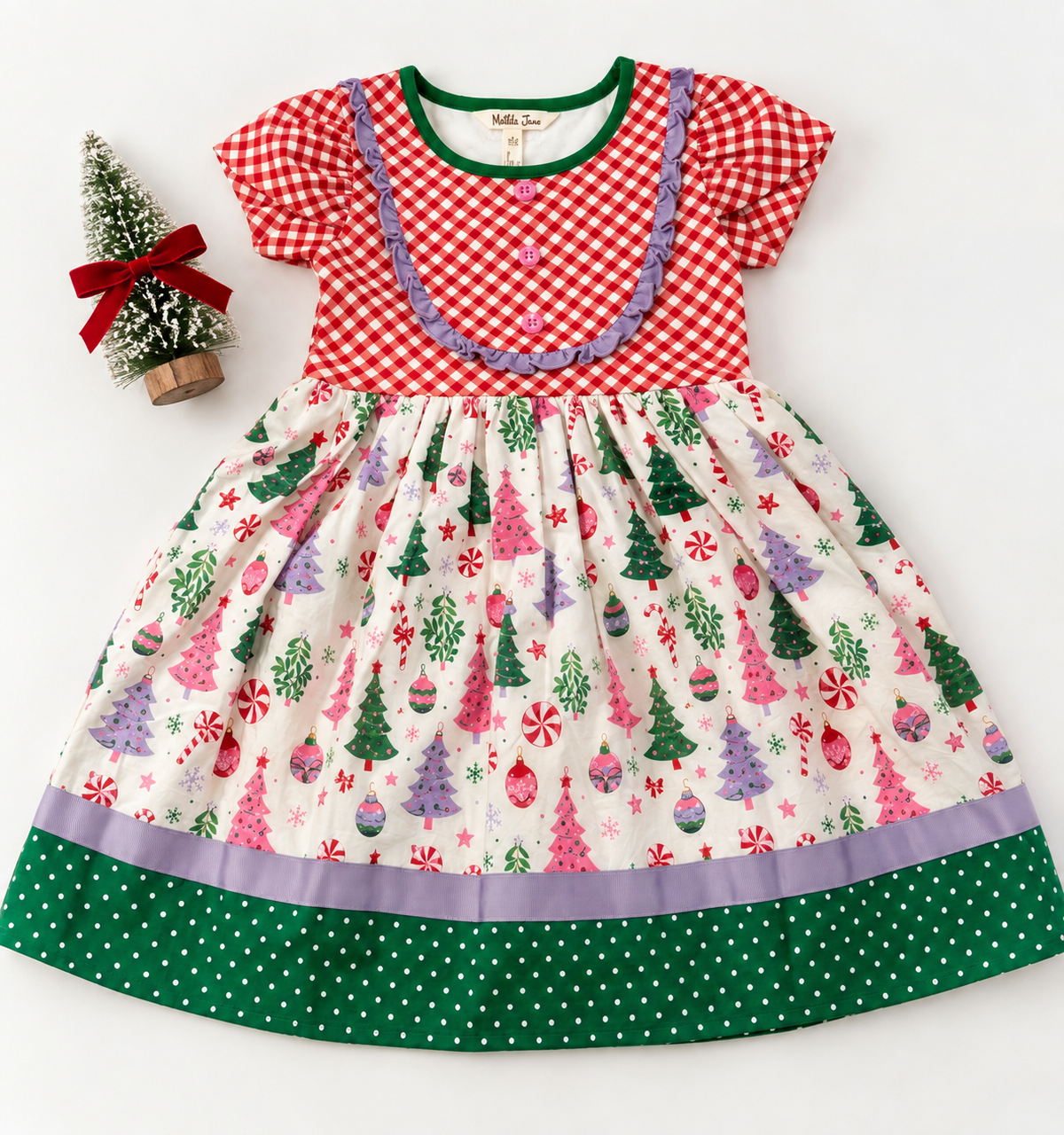 Sugarplum Spruce Dress (Pre-Order)