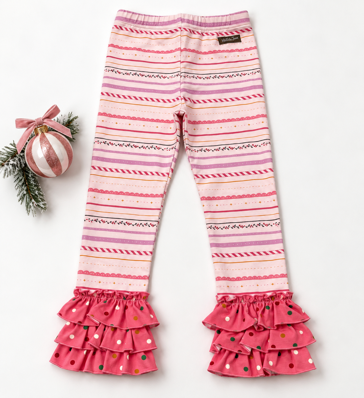 Peppermint Pirouette Scrappy Leggings (Pre-Order)