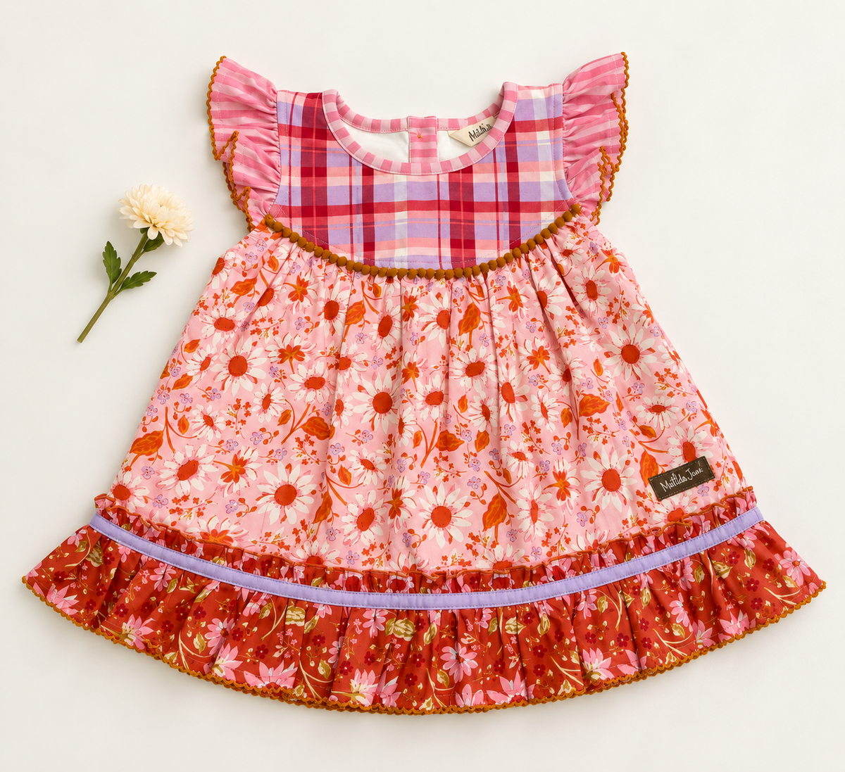 Strawberry Skies Tunic (Orange)