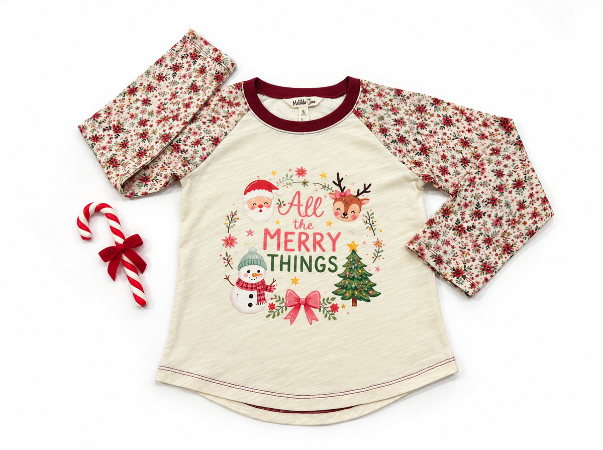Woodland Wonderland Raglan Tee (Pre-Order)