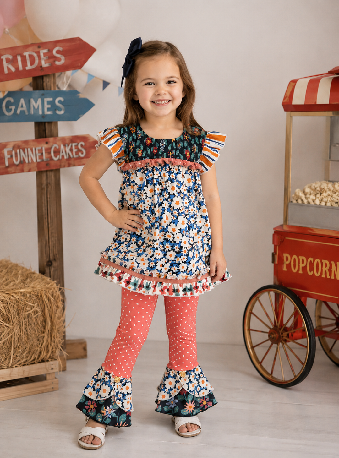 Funnel Cake Scrappy Leggings (Pre-Order)