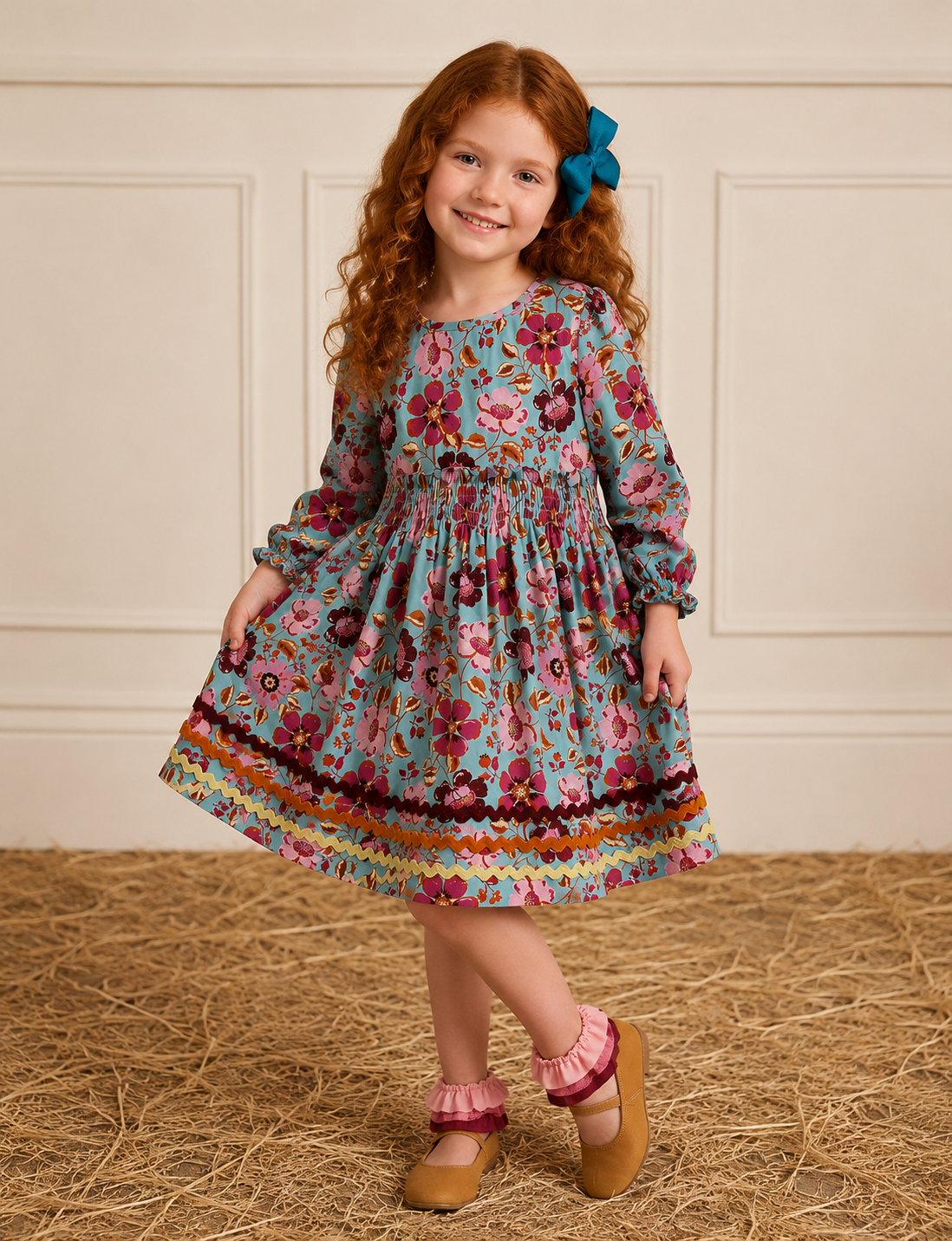 Petals Along the Way Lap Dress (Pre-Order)