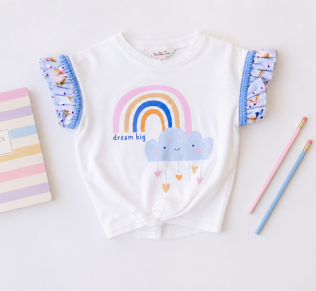 Dream Big Ruffle Tee