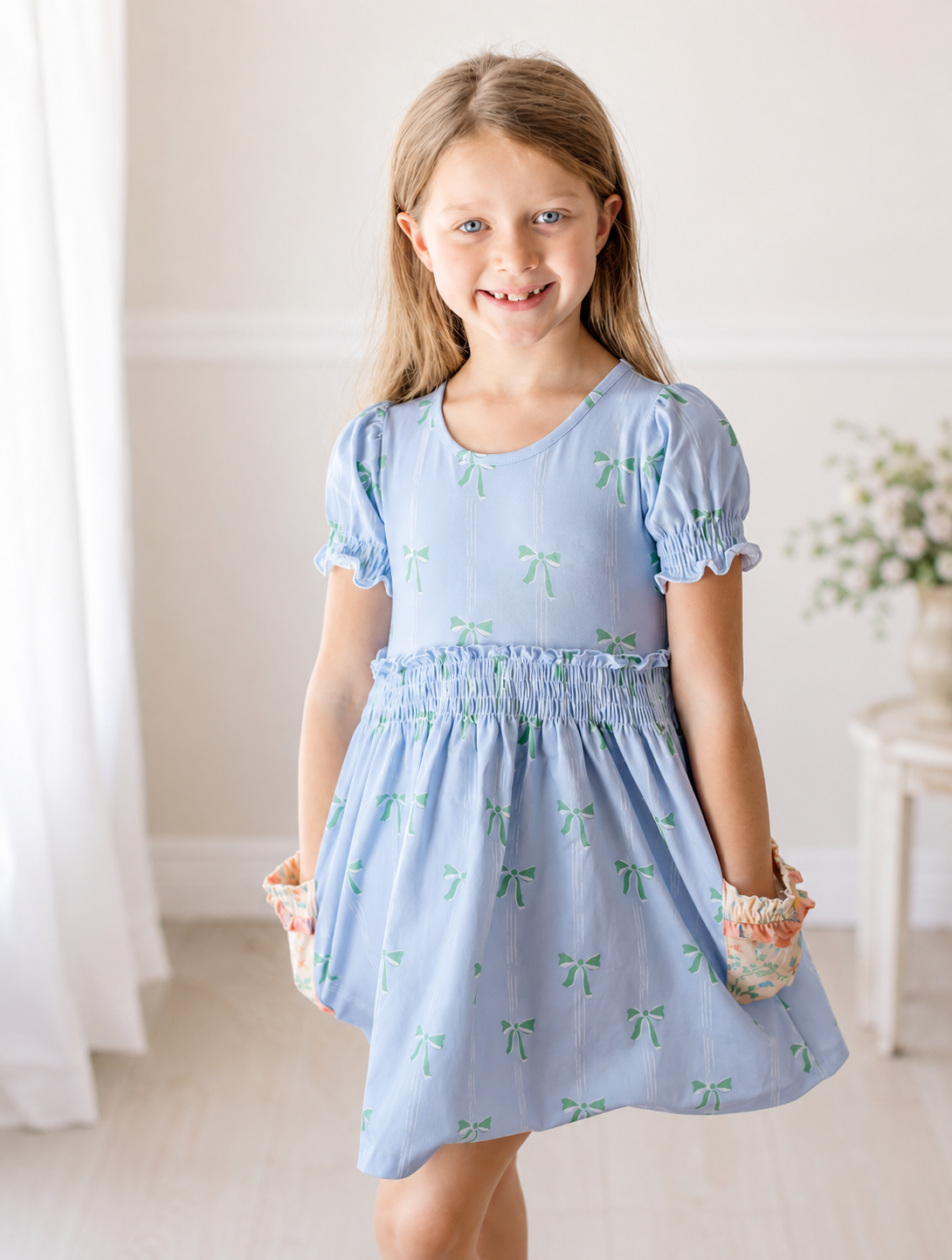 Forget-Me-Not Lap Dress