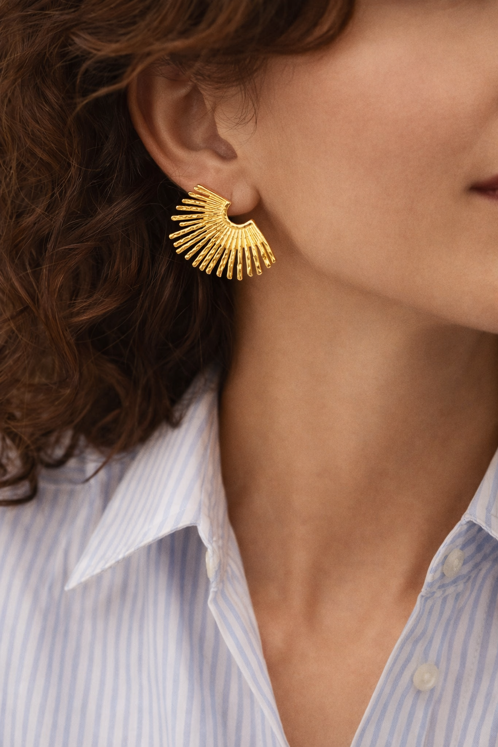 Solara Fan Earrings