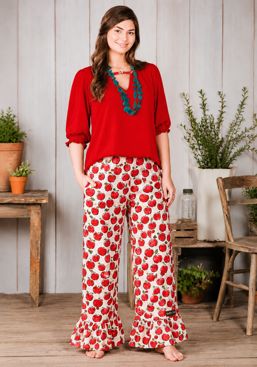 Women's Big Ruffles | Apple of My Eye (Pre-order)