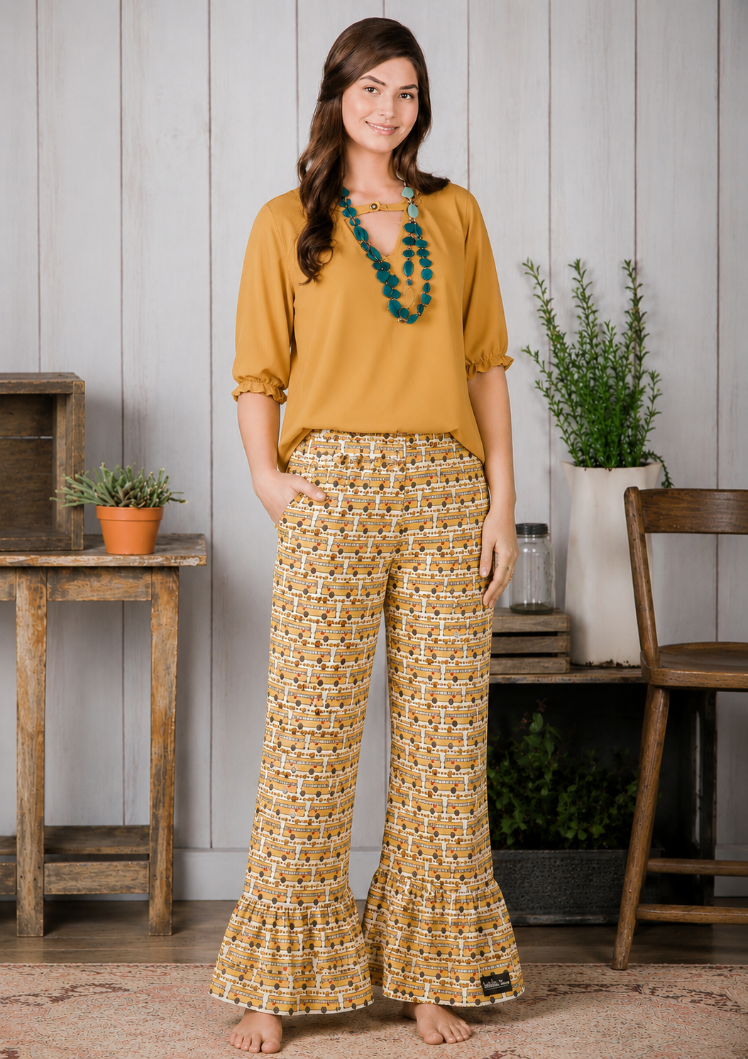 Women's Big Ruffles | Morning Route (Pre-order)