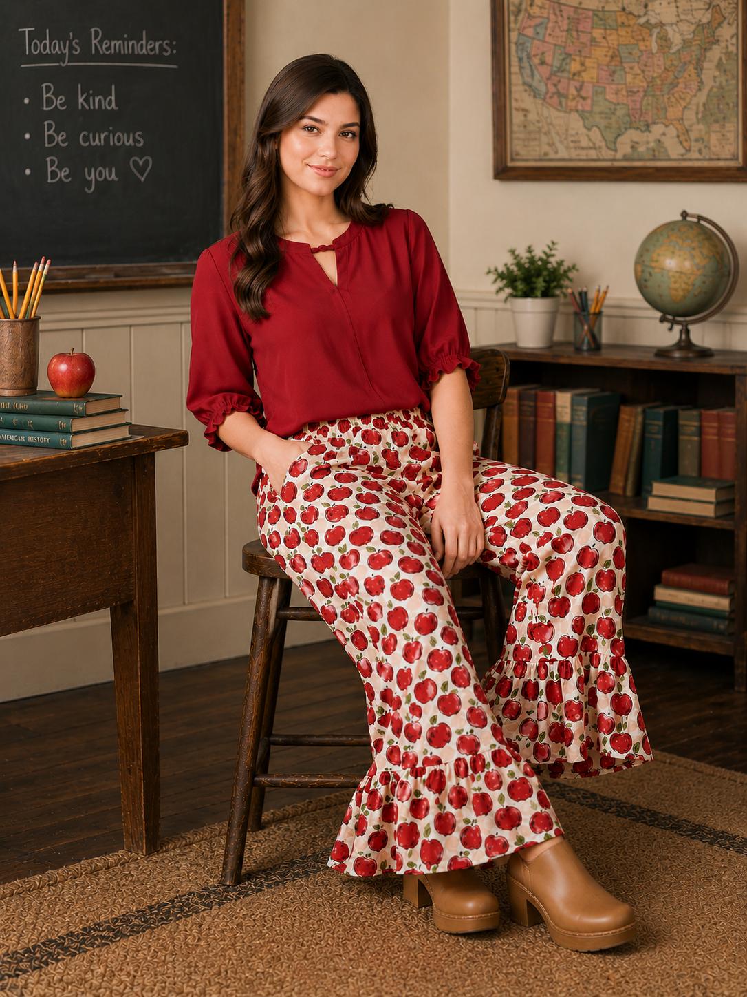 Women's Big Ruffles | Apple of My Eye (Pre-order)