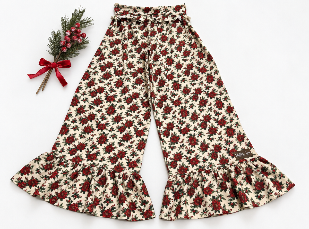 Women's Big Ruffles | Poinsettia Parlor (Pre-Order)