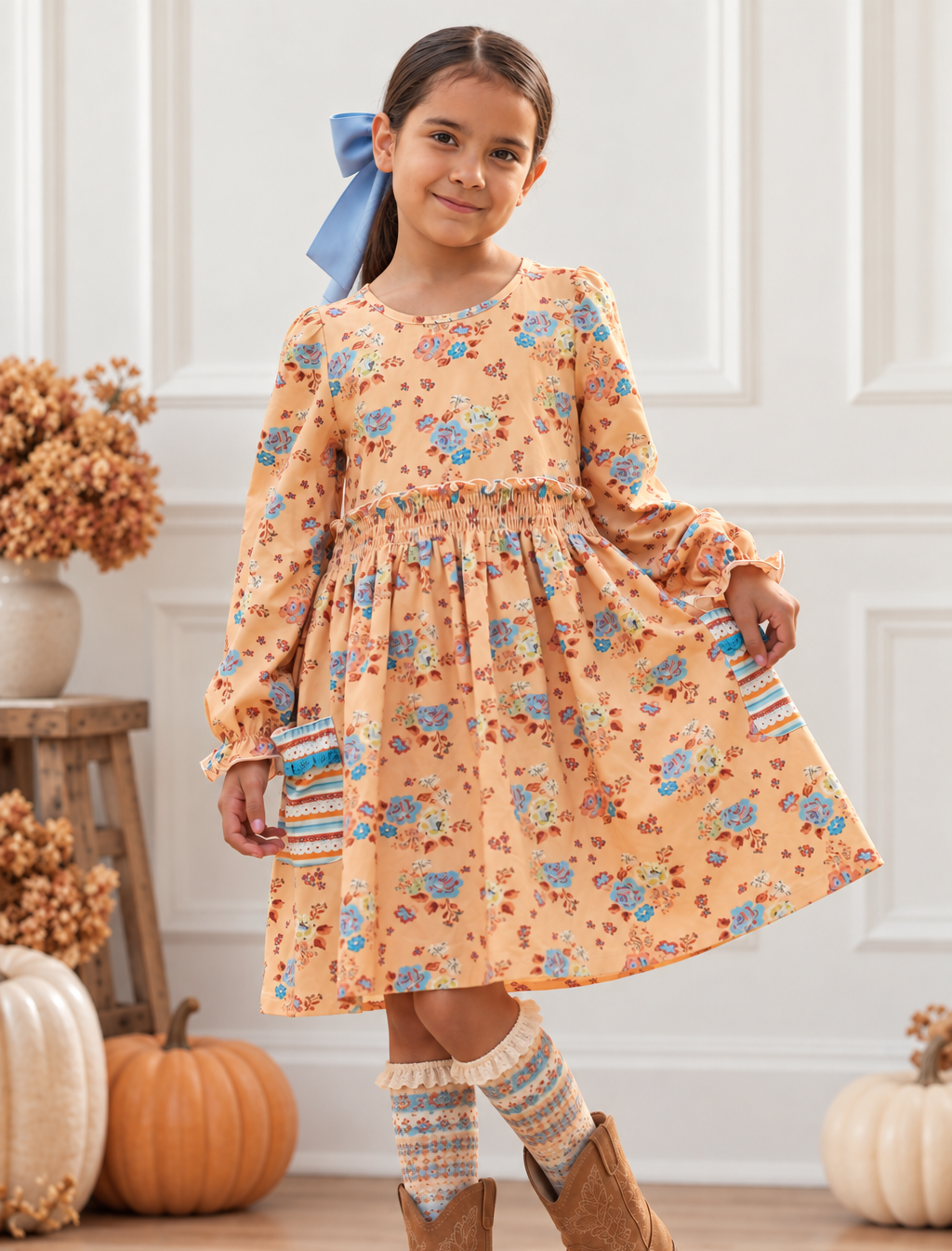 Honey Blossom Lap Dress (Pre-Order)