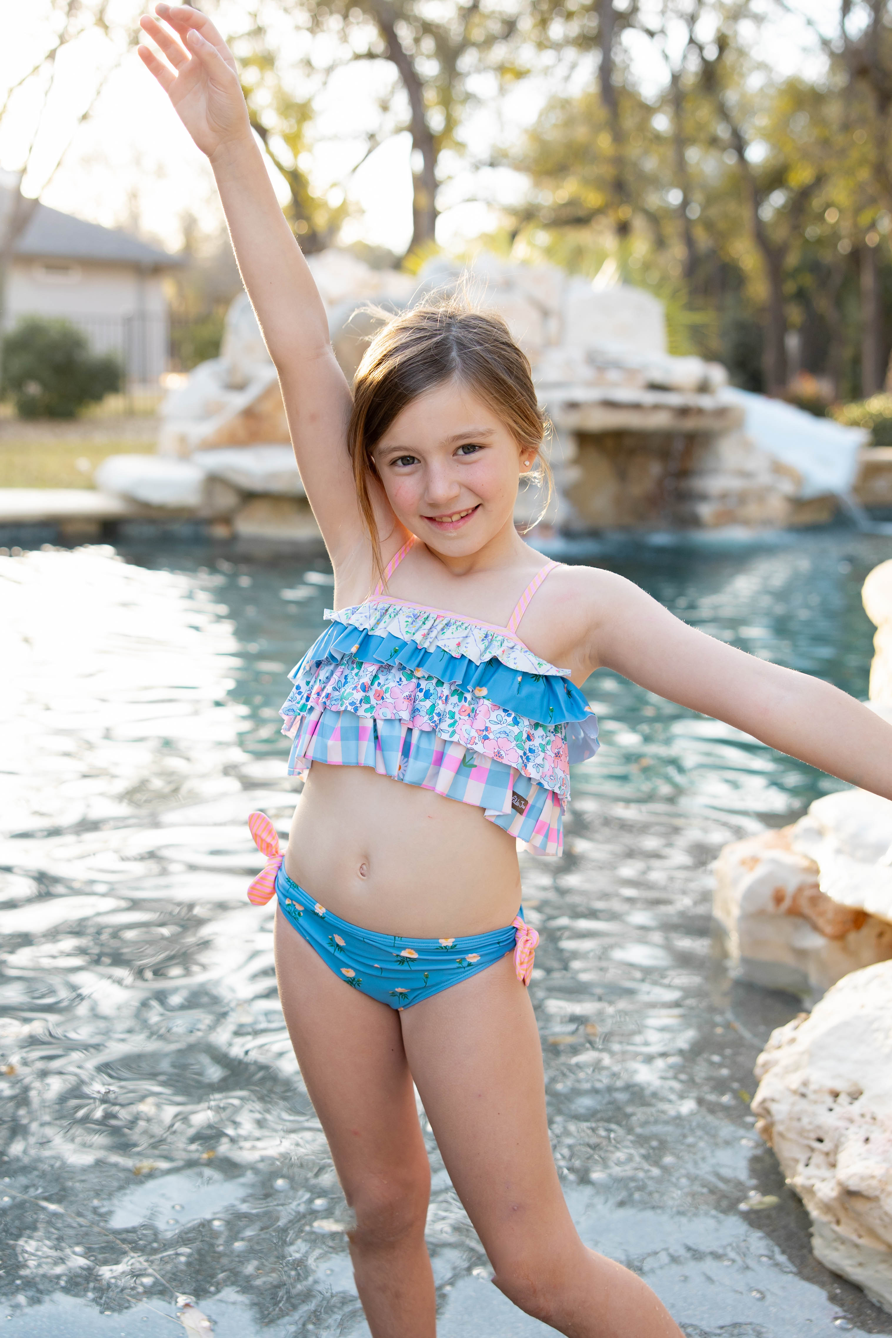 Ruffle Two Piece Swimsuit | Sweet Meadow (Pre-Order)