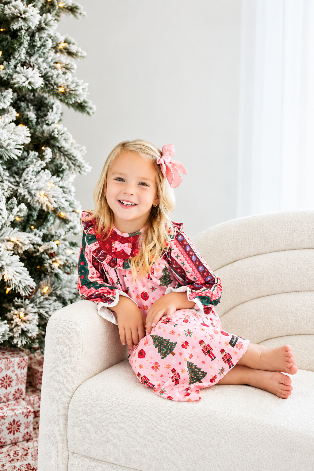 The Nutcracker's Garden Lounge Gown (Pre-Order)