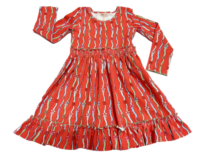 Bows In A Row Lap Dress (Pre-Order)