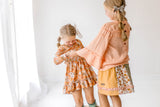 Peach Harvest Gauze Top