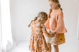 Peach Harvest Gauze Top