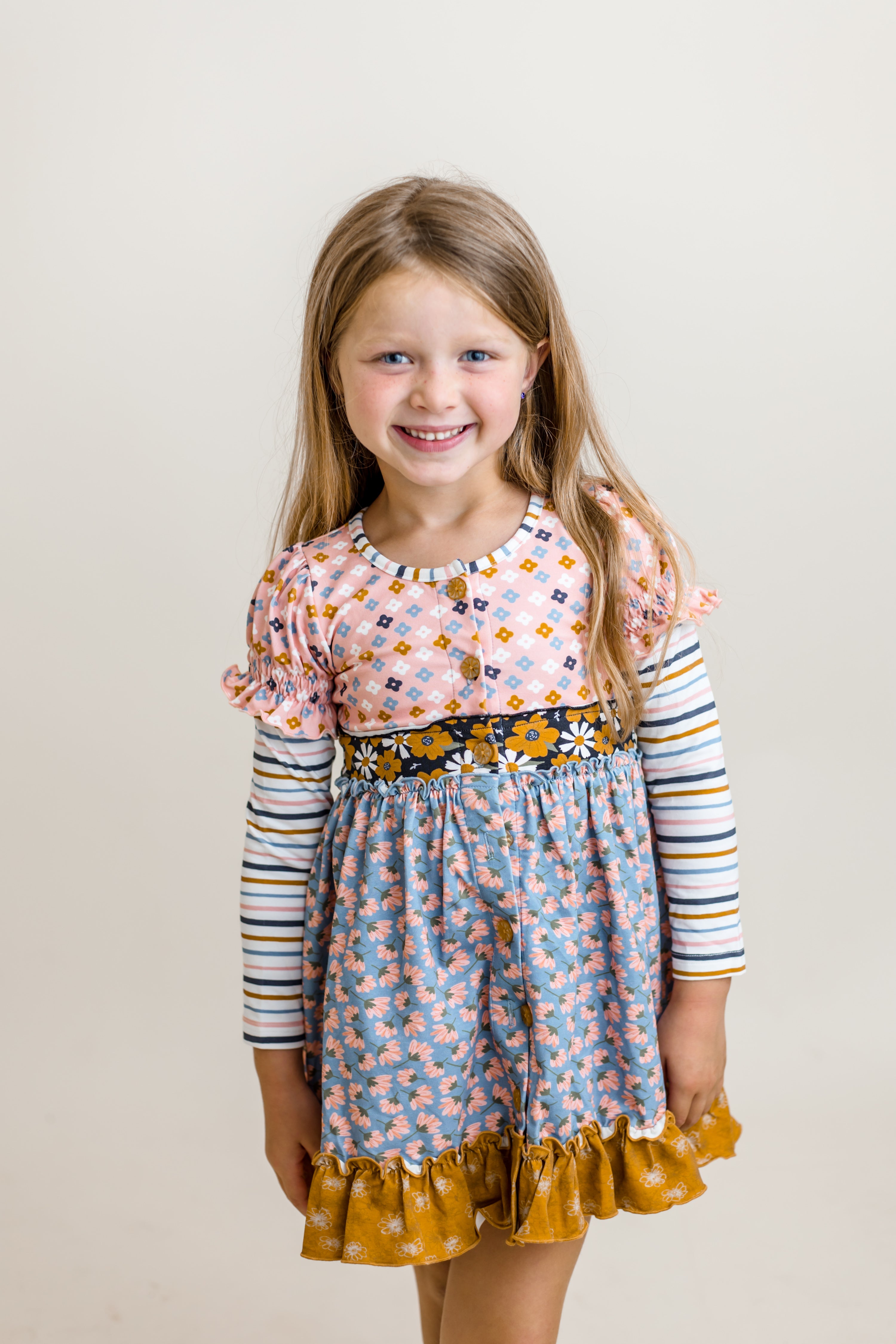 Whimsy Woods Button Dress