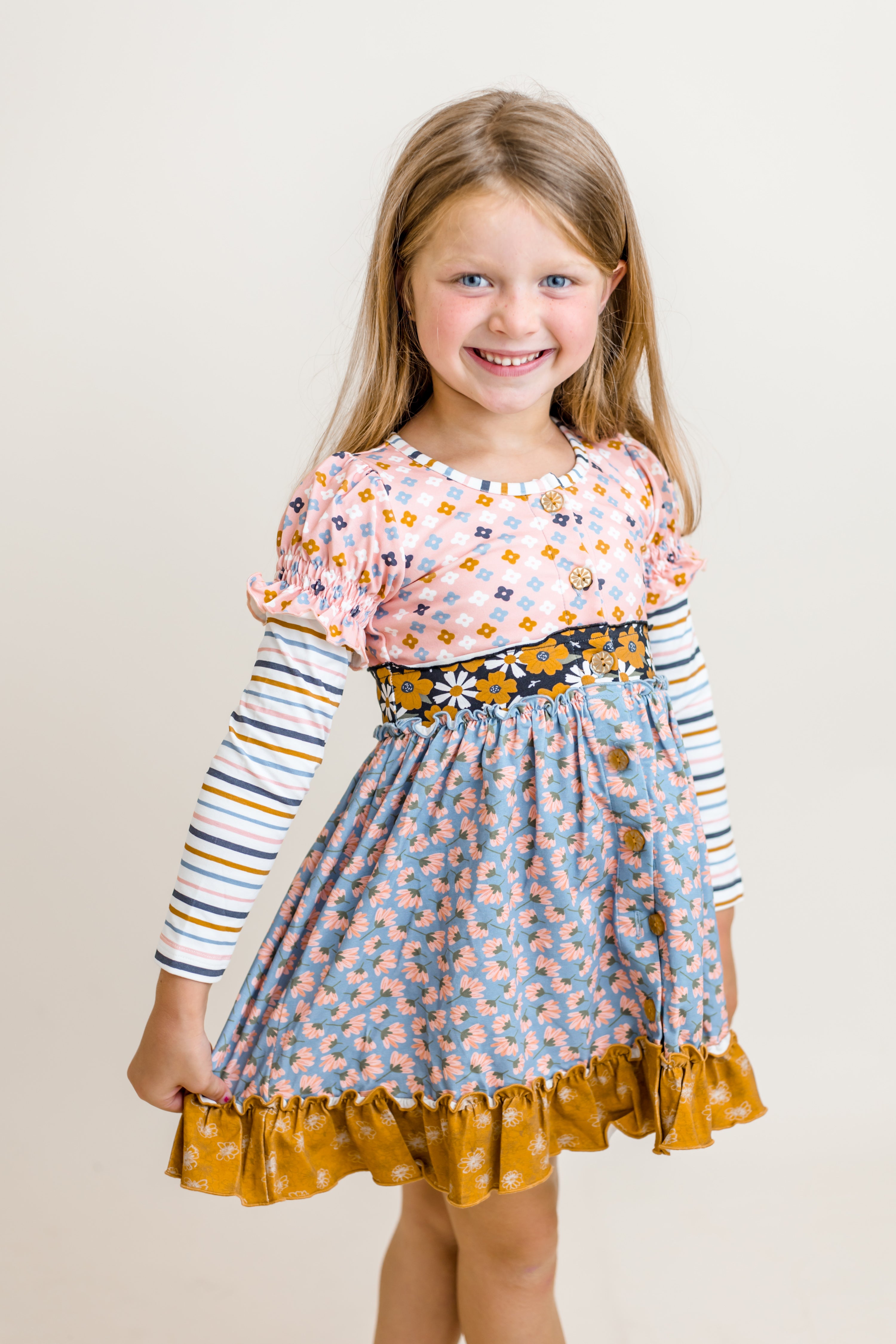 Whimsy Woods Button Dress