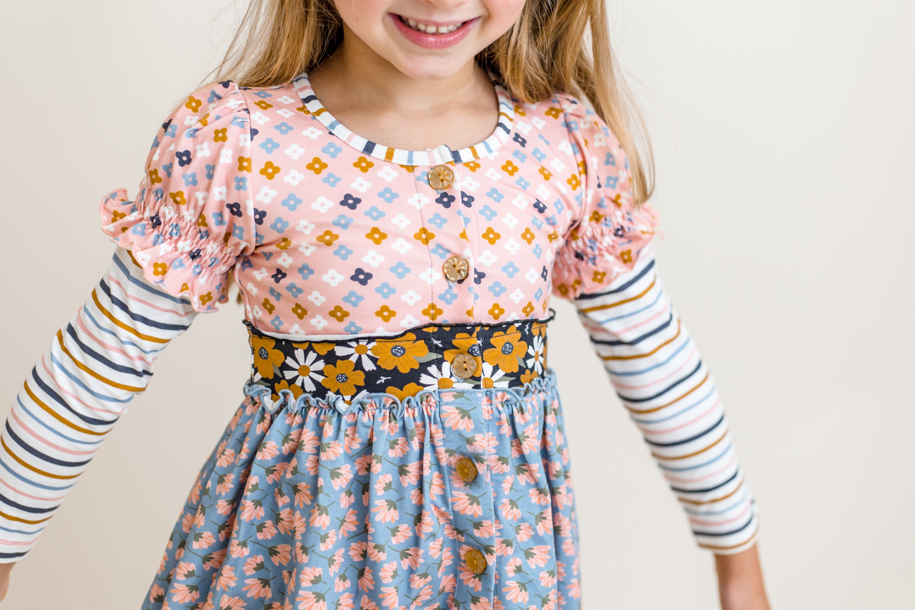 Whimsy Woods Button Dress