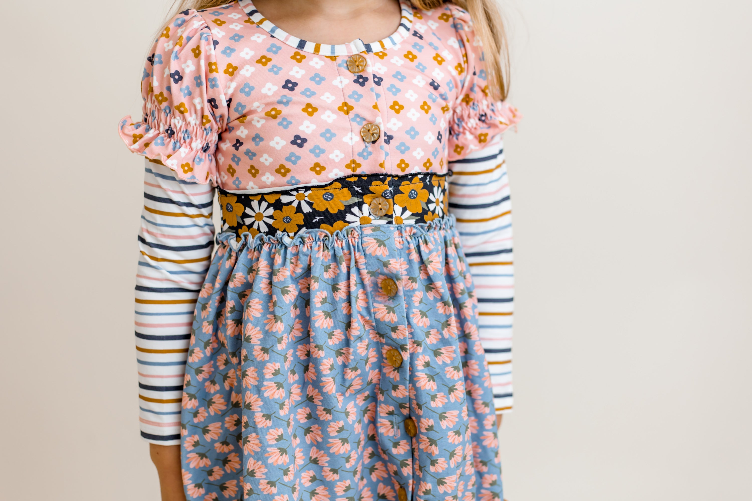 Whimsy Woods Button Dress