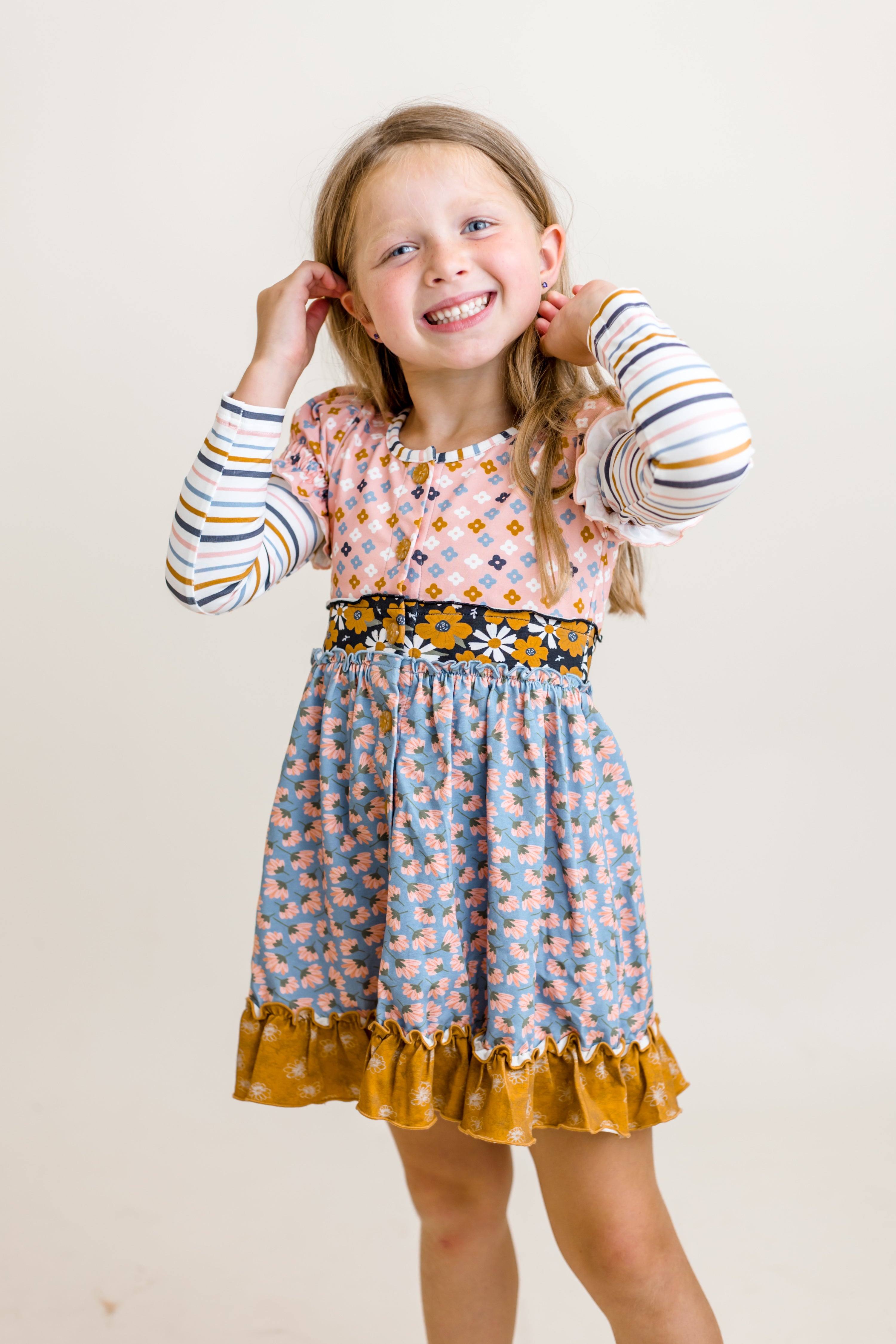 Whimsy Woods Button Dress (PRE-ORDER)