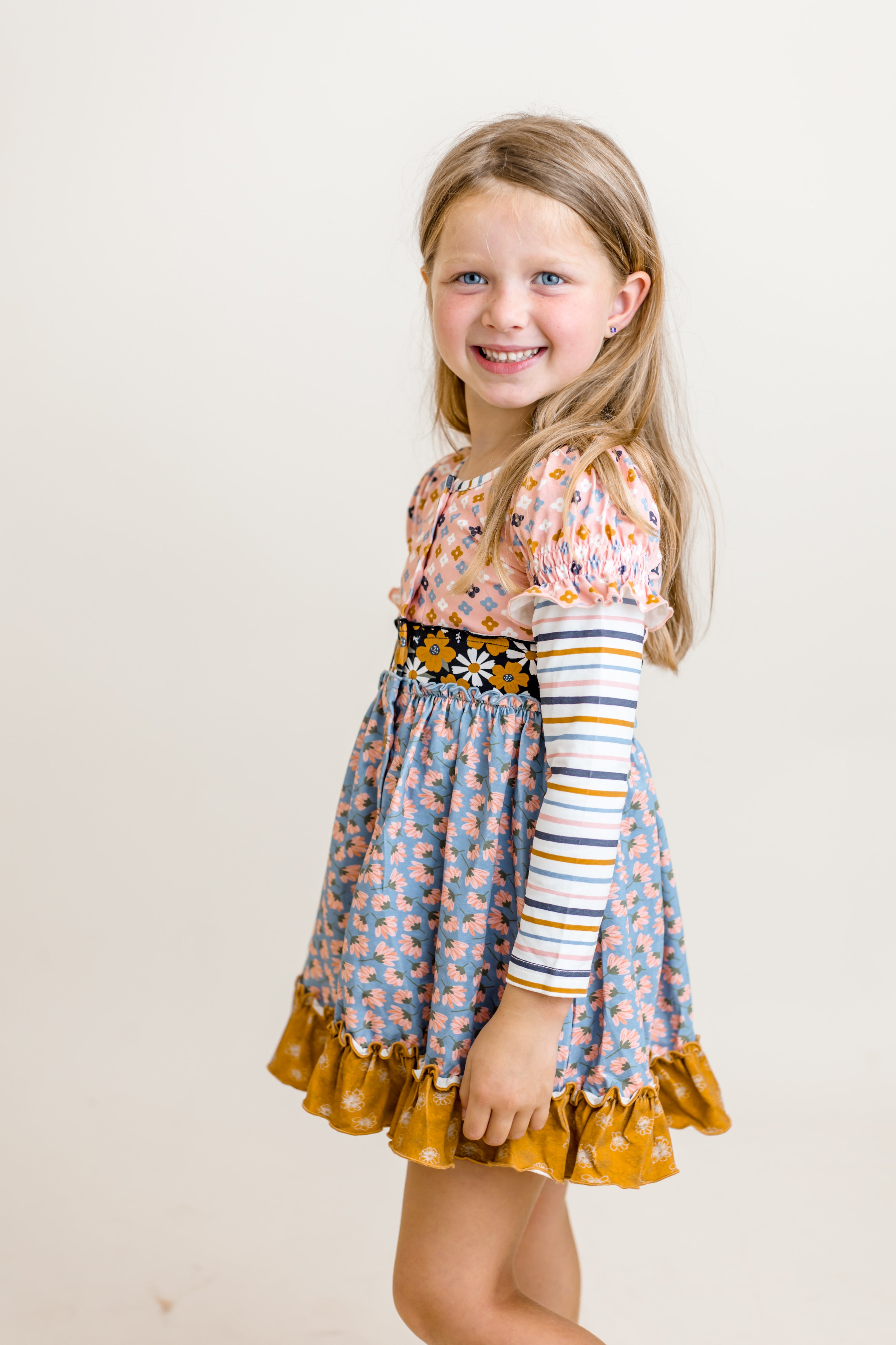 Whimsy Woods Button Dress