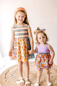 Under The Sun Panel Dress (Pre-Order)