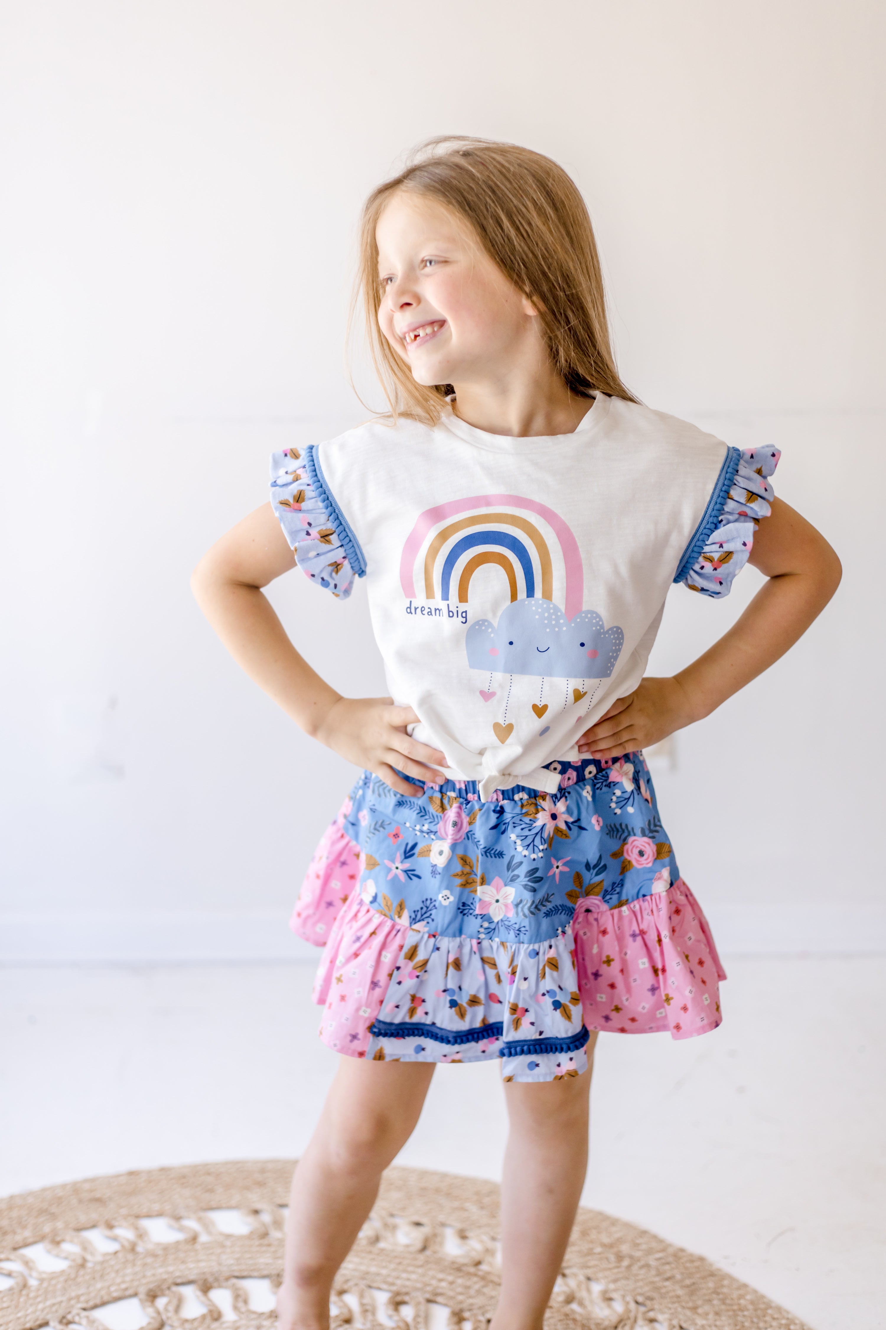 Dream Big Ruffle Tee (Pre-Order)