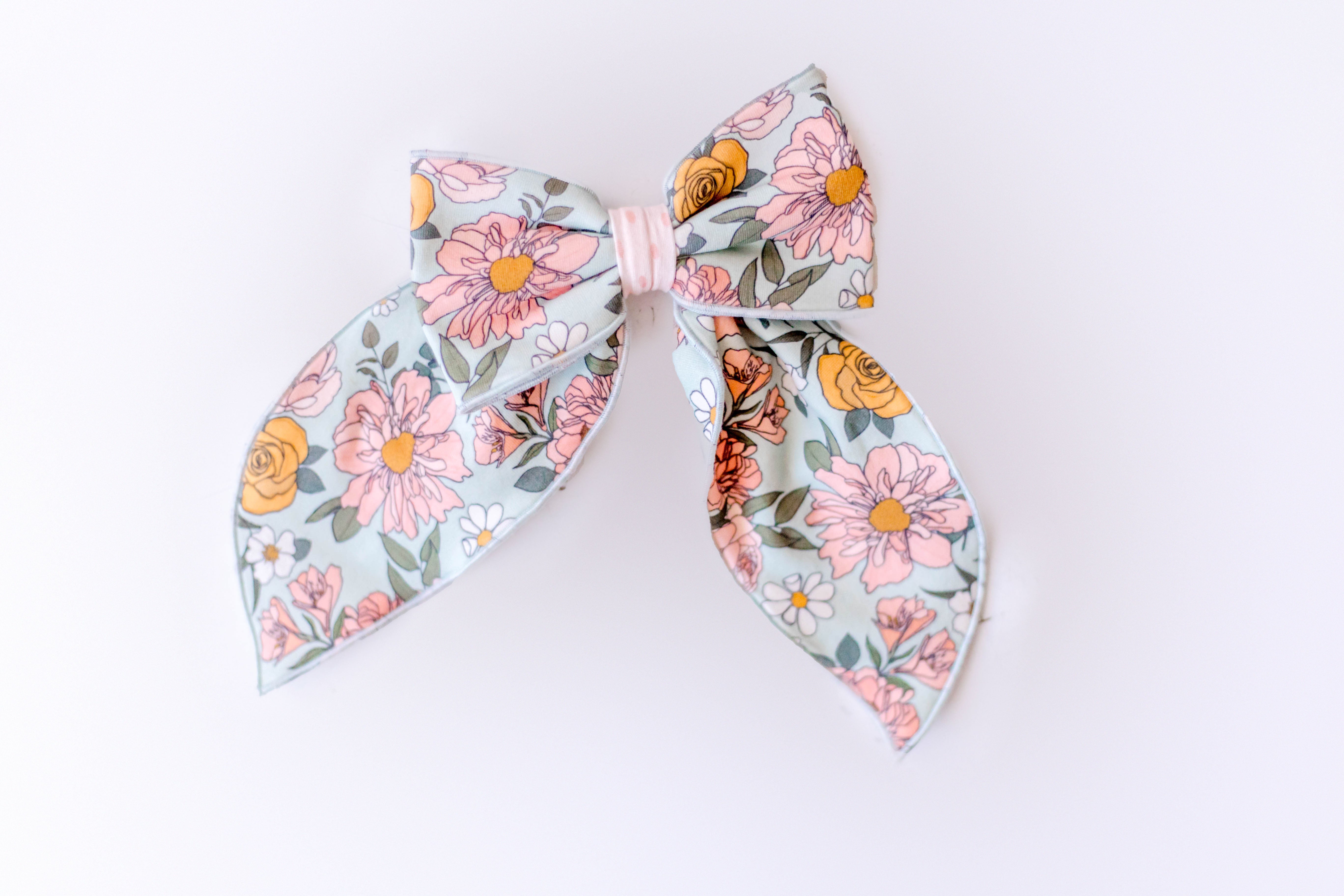 Mint Julep Hair Bow