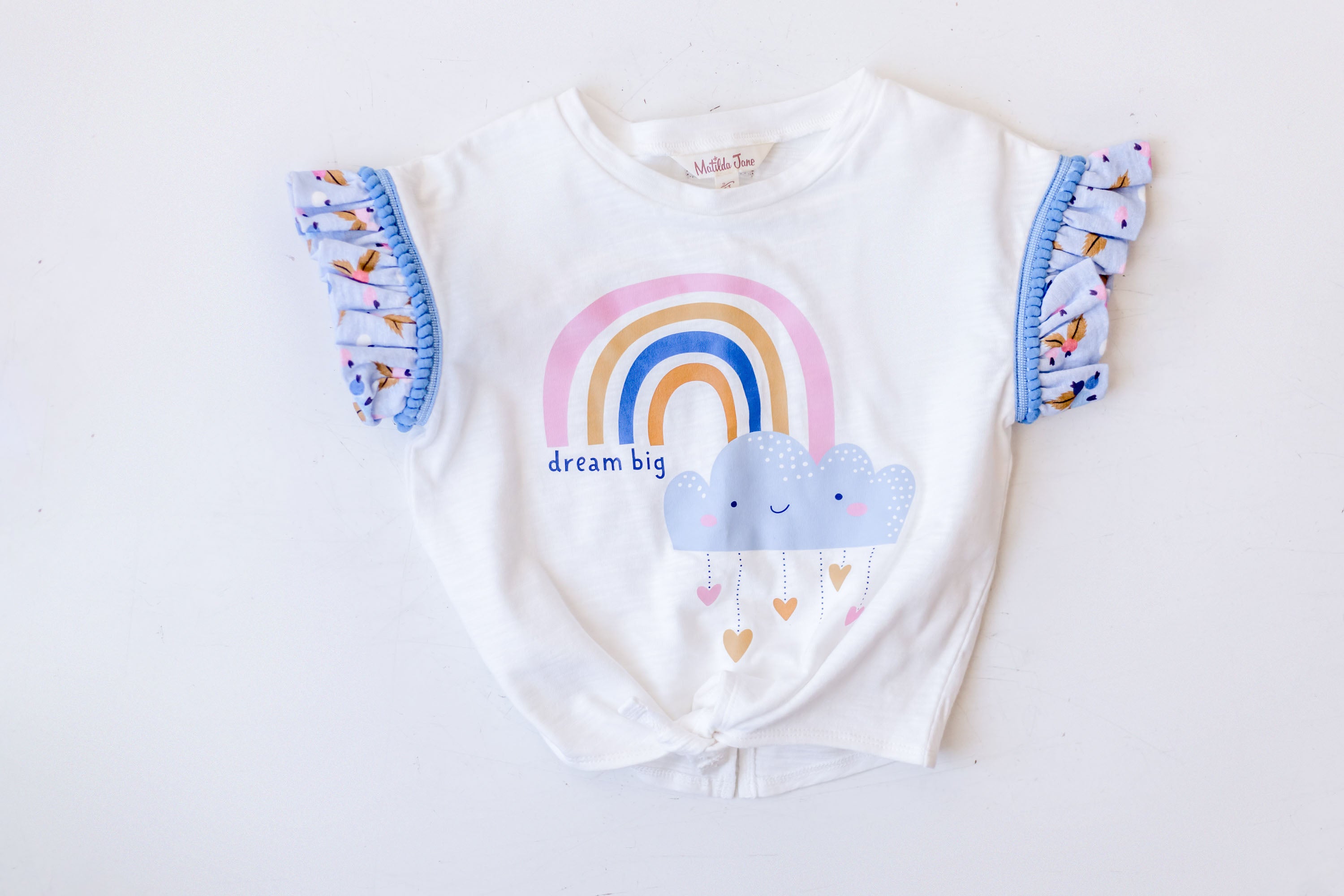 Dream Big Ruffle Tee (Pre-Order)