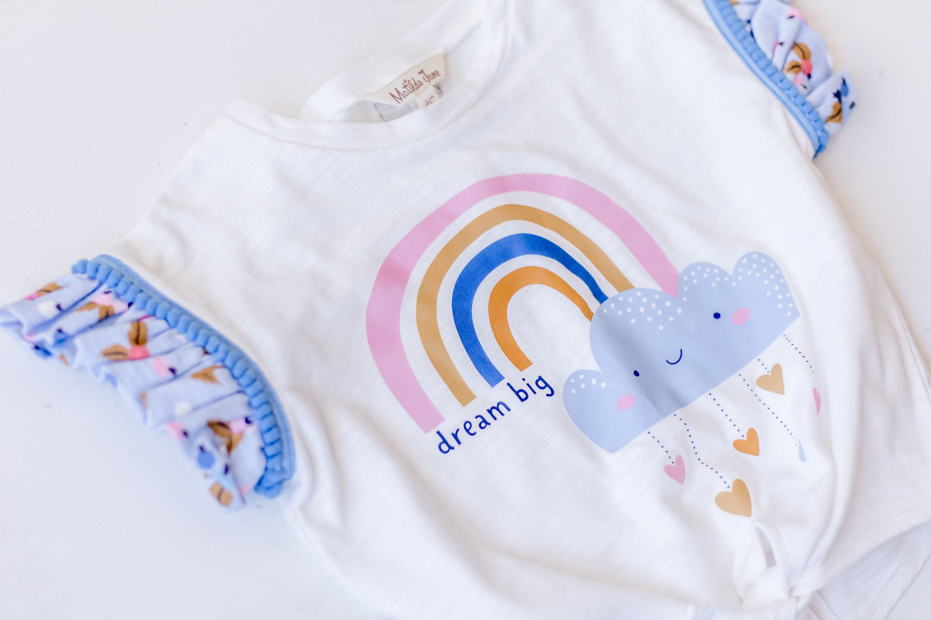 Dream Big Ruffle Tee (Pre-Order)