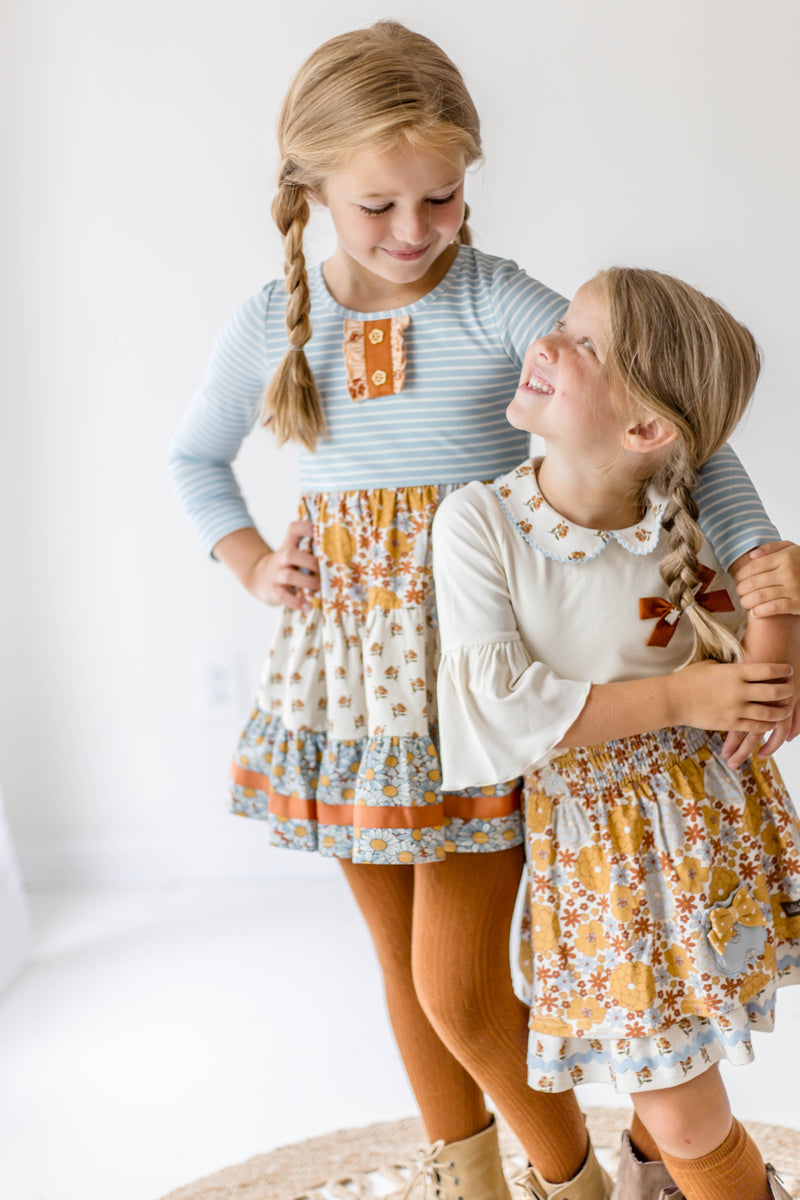 Garden Groovy Delights Panel Dress