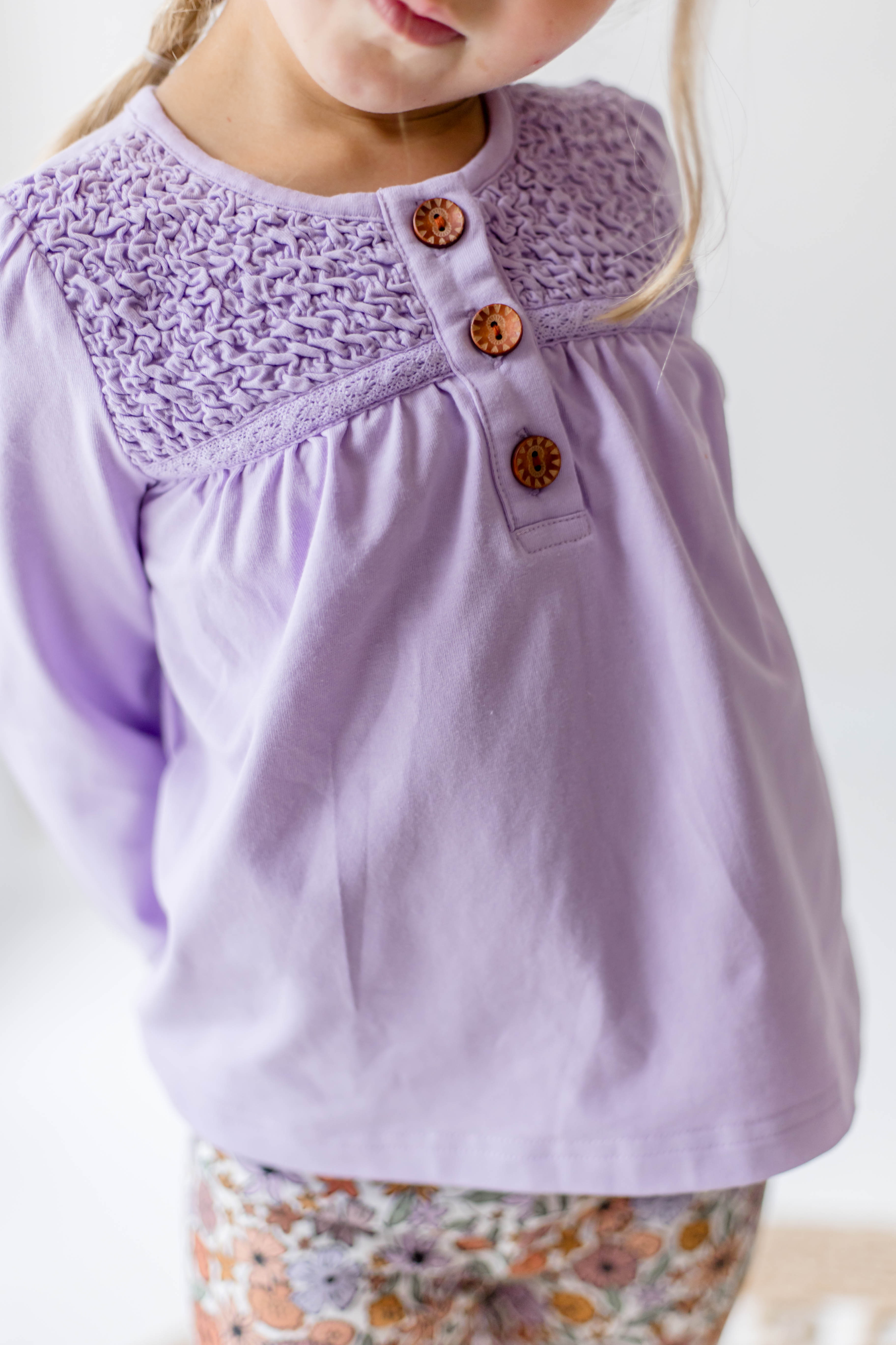 Lilac Dreamweaver Top