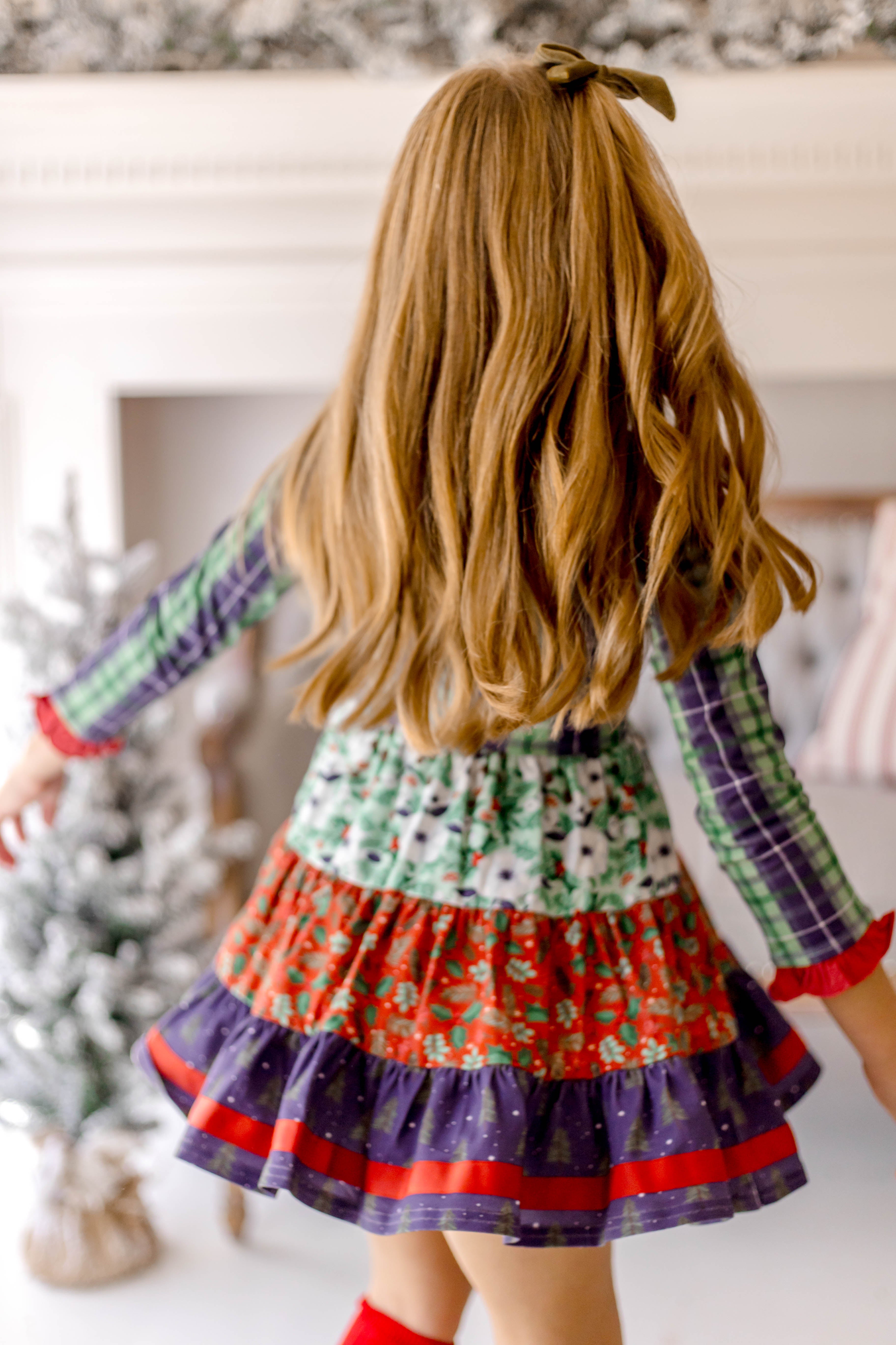 Festive Little Wonders Panel Dress