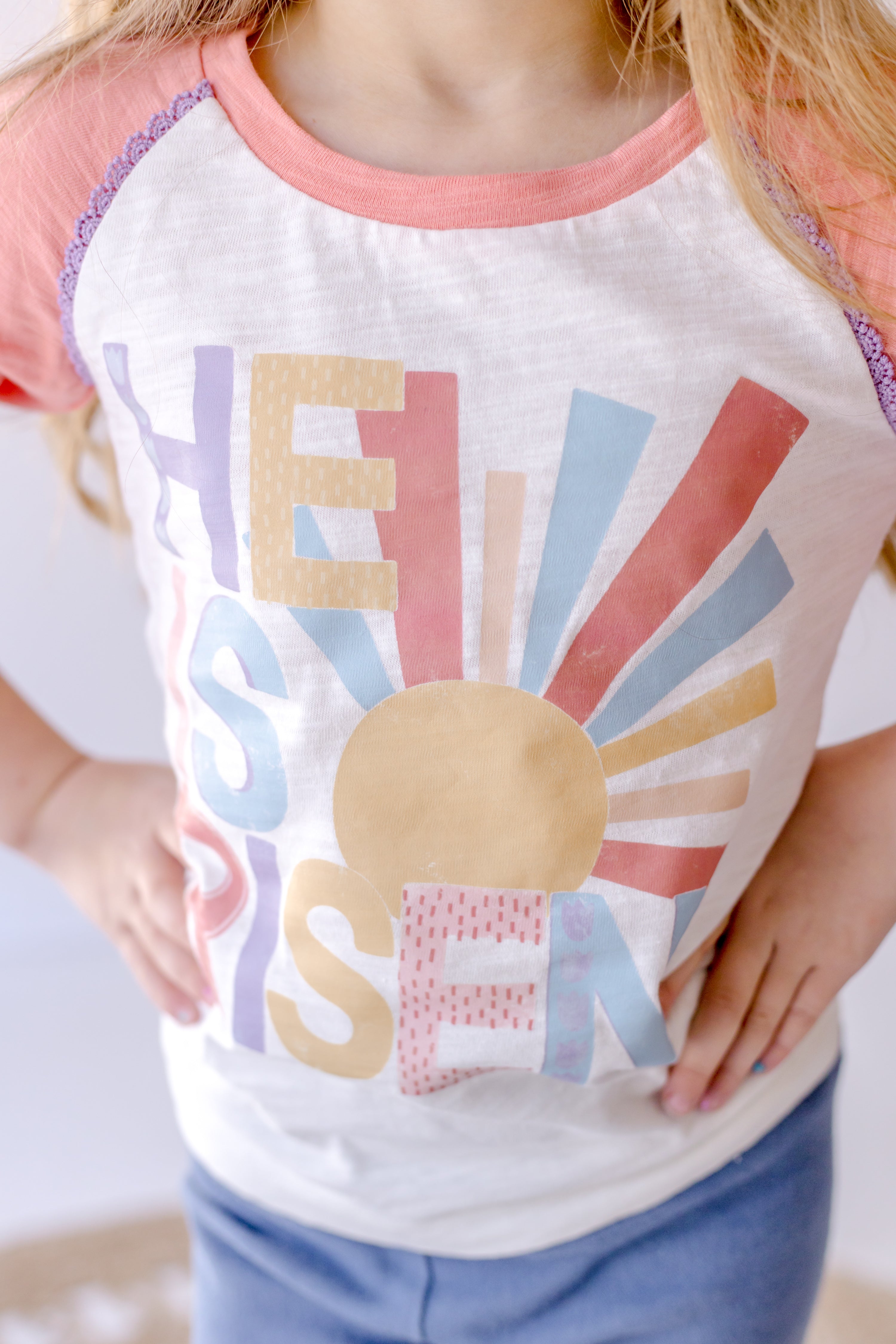He Is Risen Raglan Top