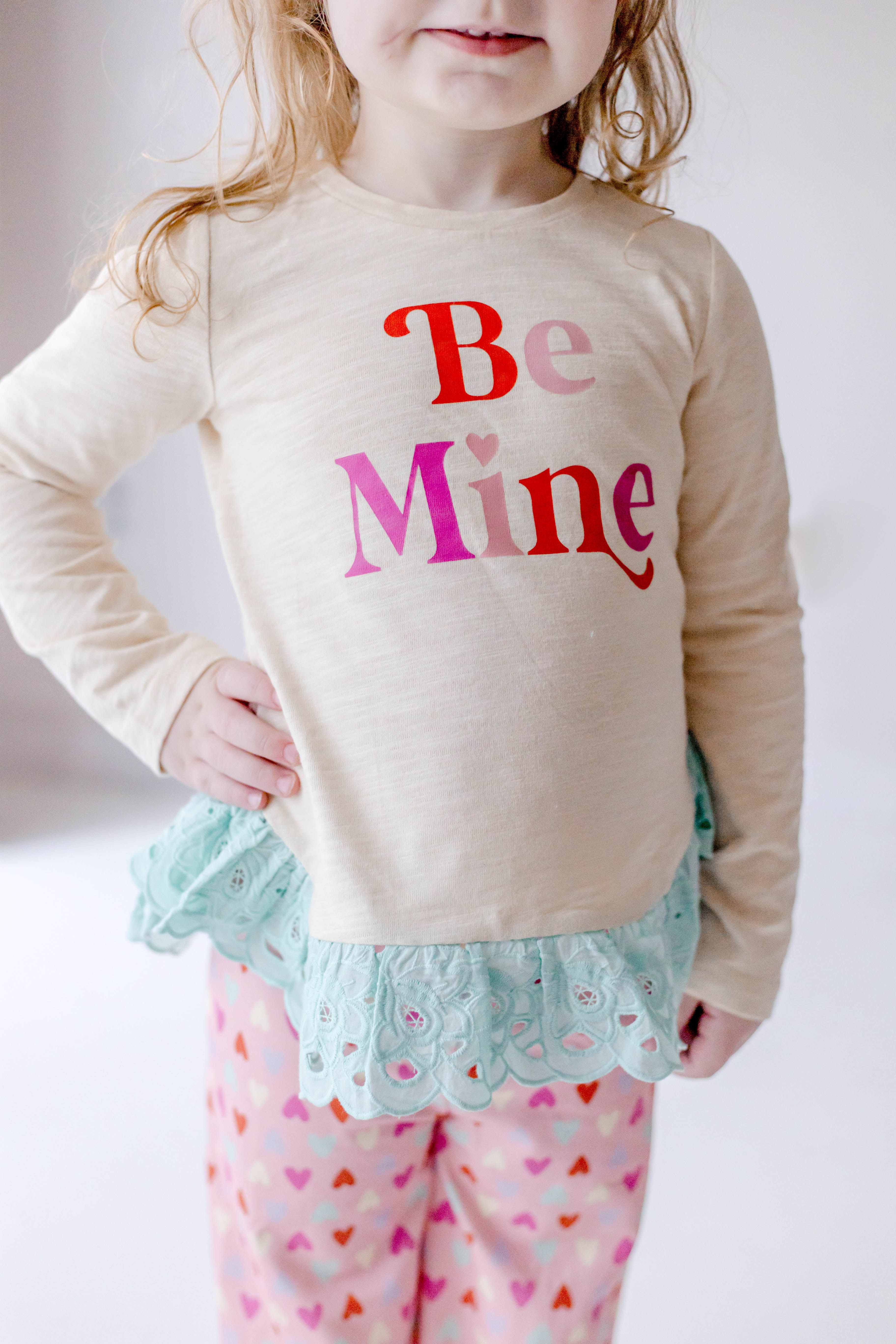 Be Mine Ruffle Knit Top