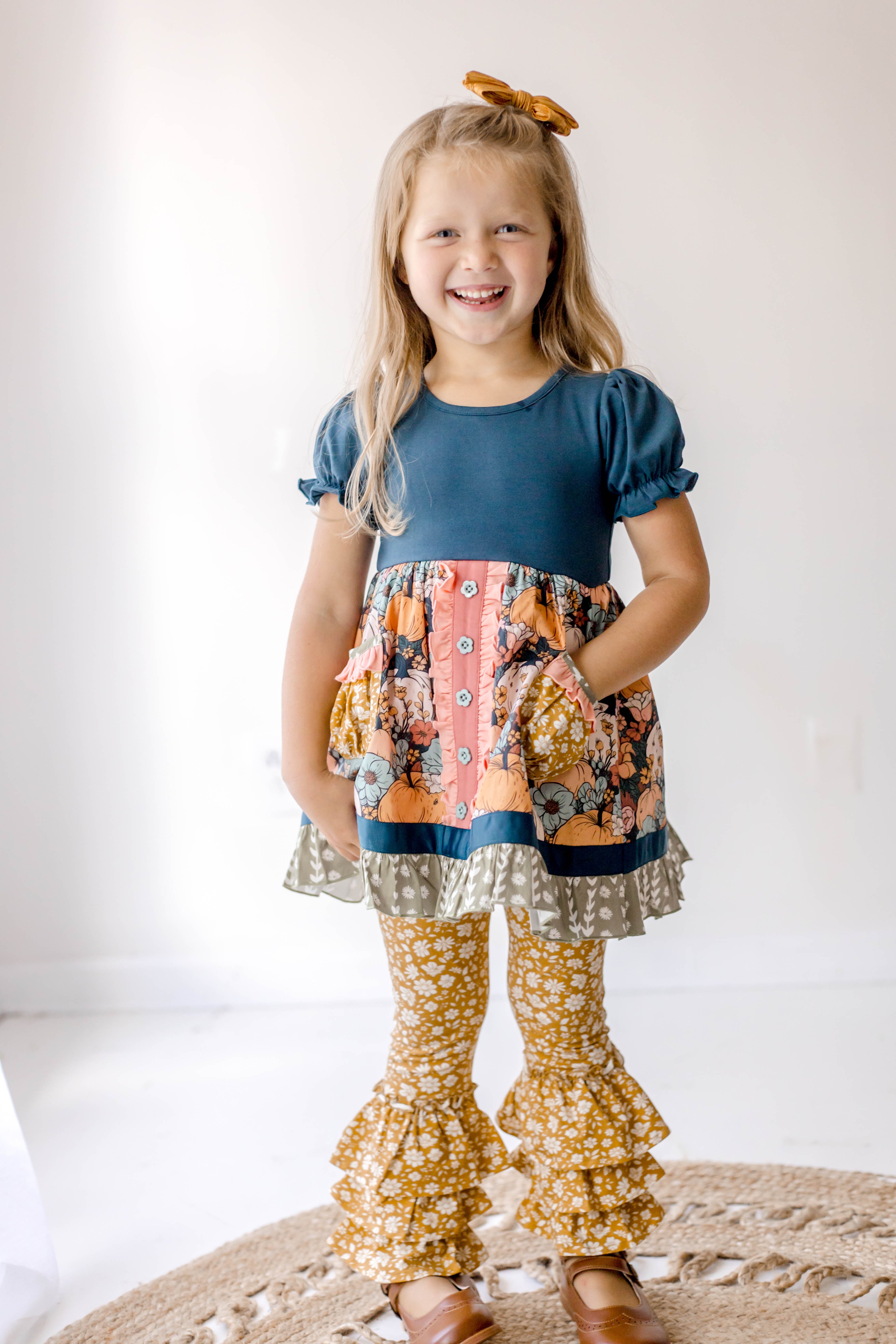 Golden Petal Leggings