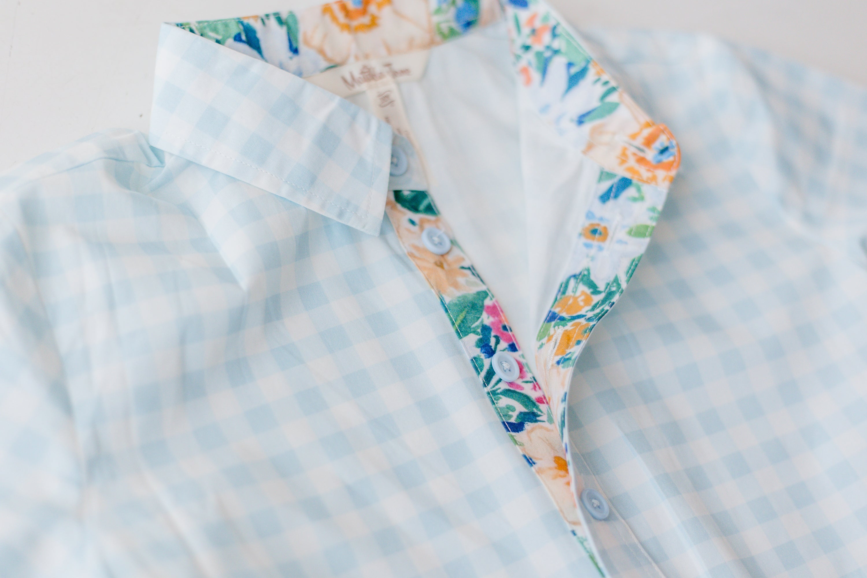 Boy's Button Shirt - Gingham Grove (Pre-Order)