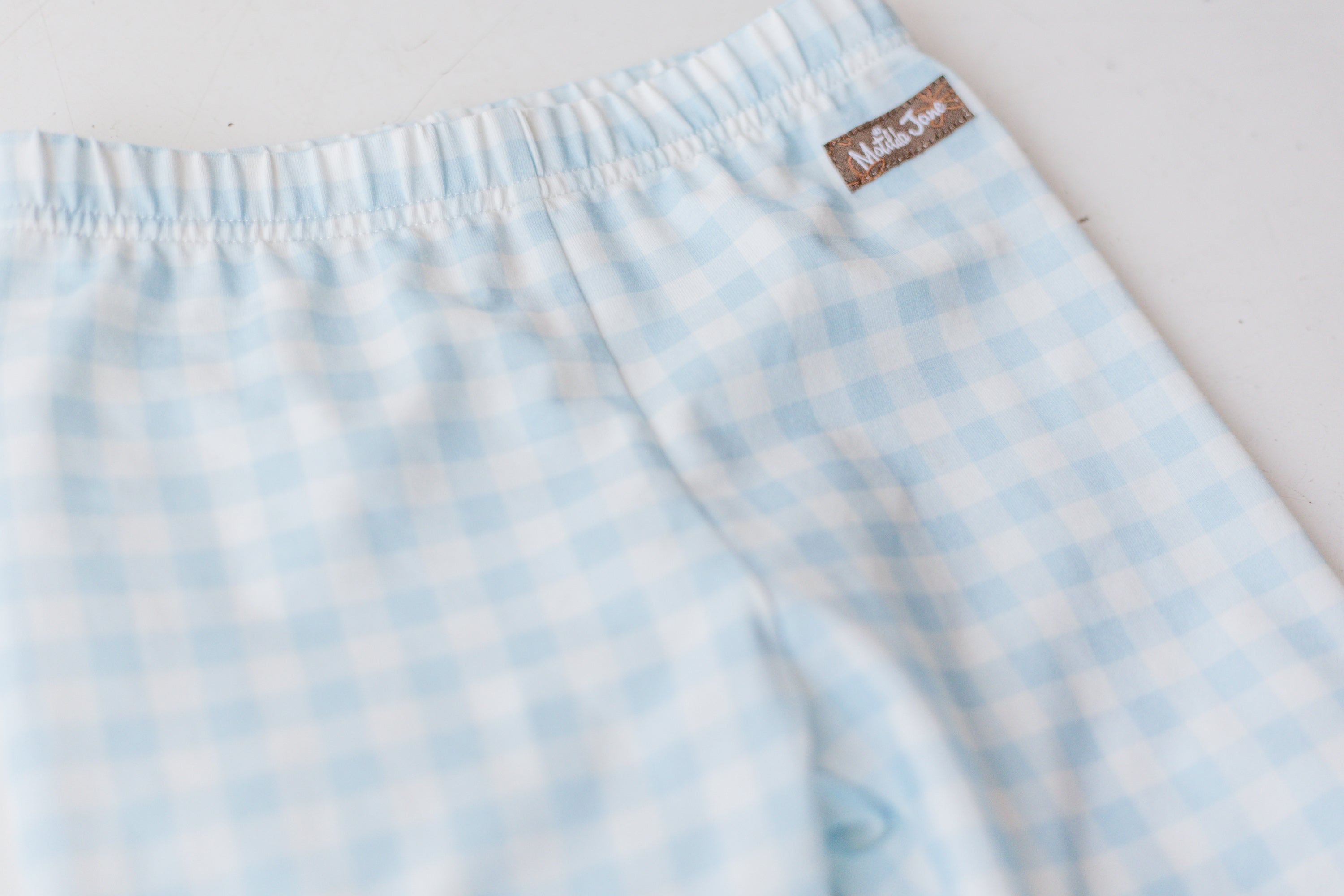 Gingham Grove Ruffle Leggings (Pre-Order)