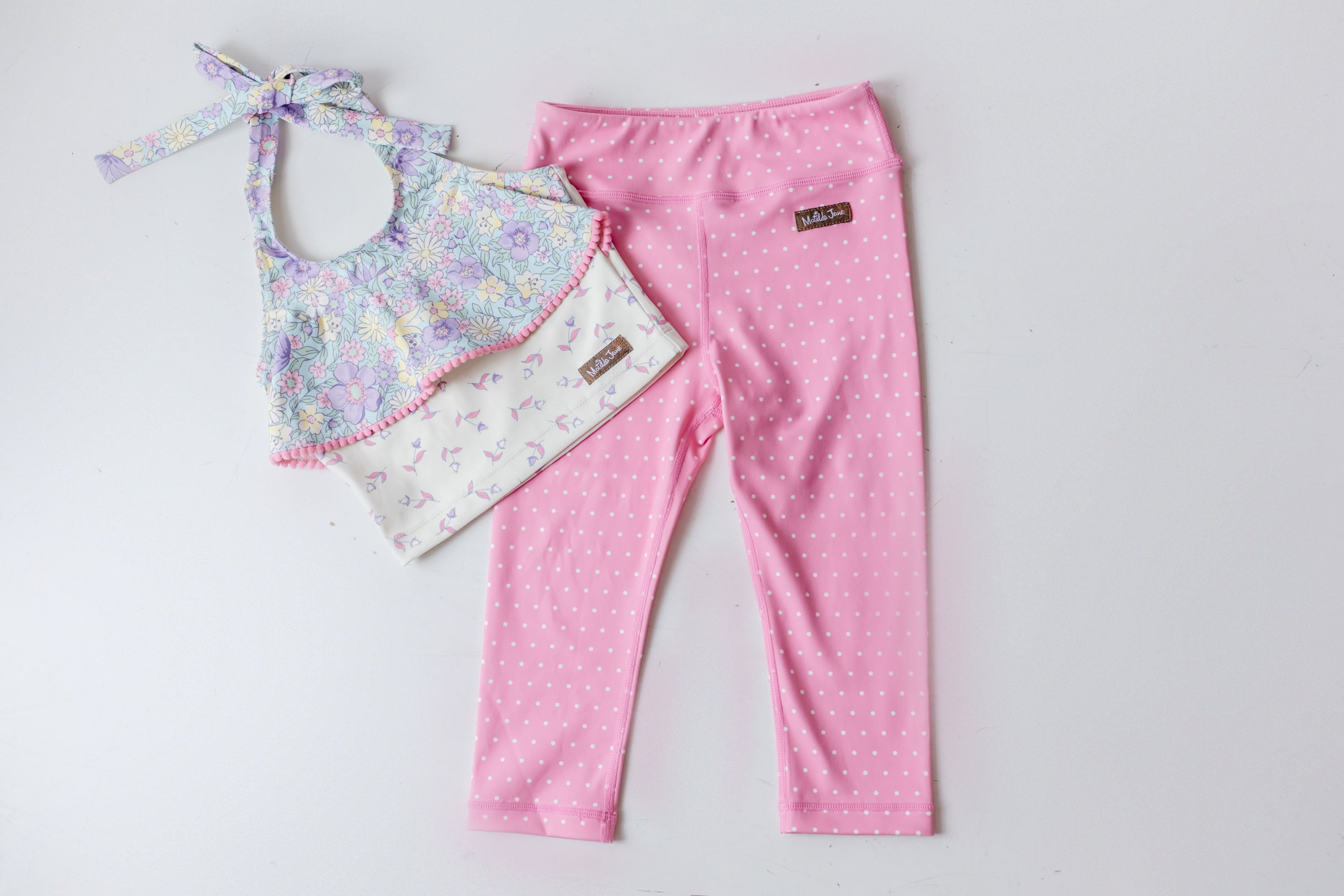 Pinkalicous Polka Party Active Capris (Runs Small)