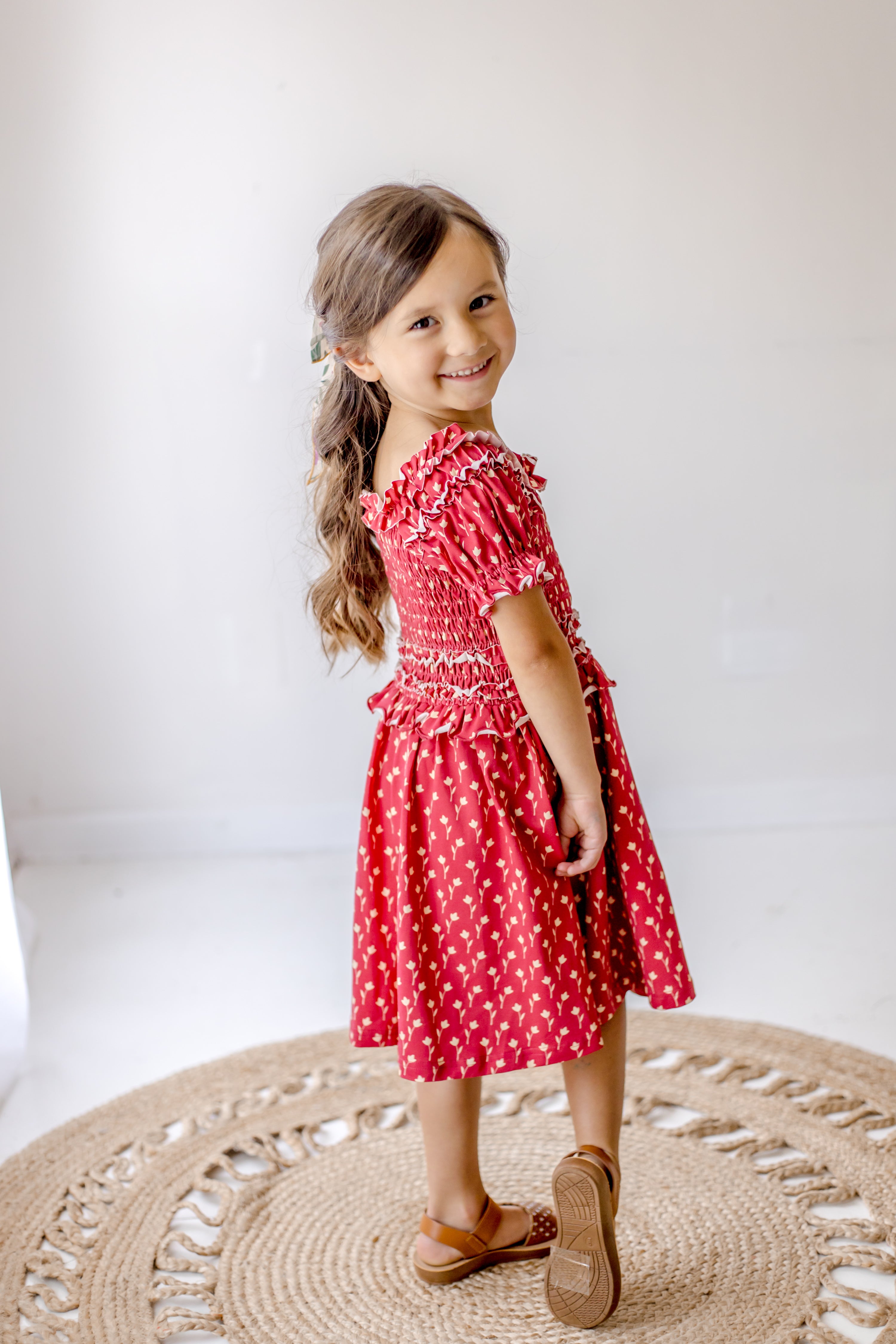 Rustic Redwood Lap Dress