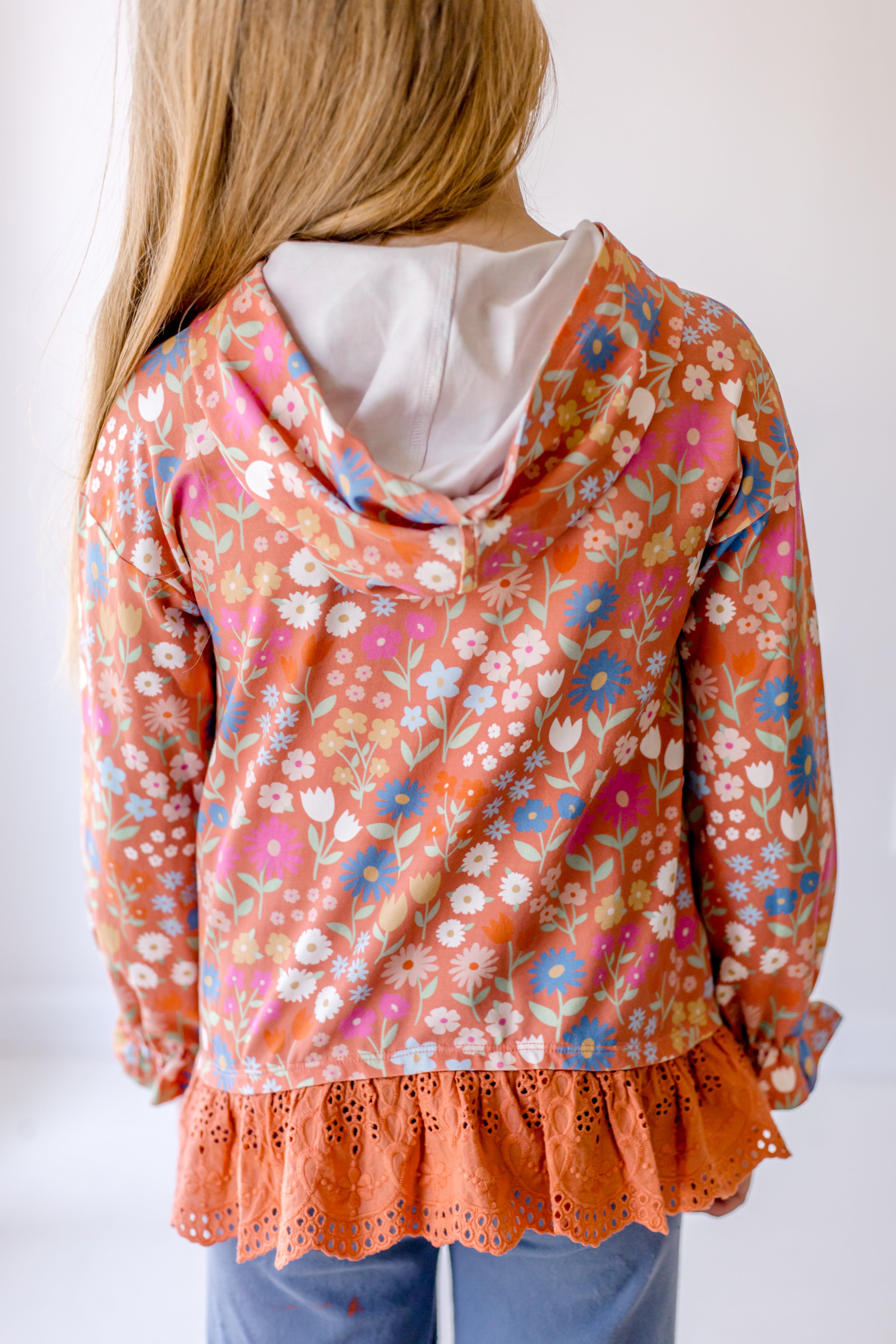 Playful Poppies Hoodie