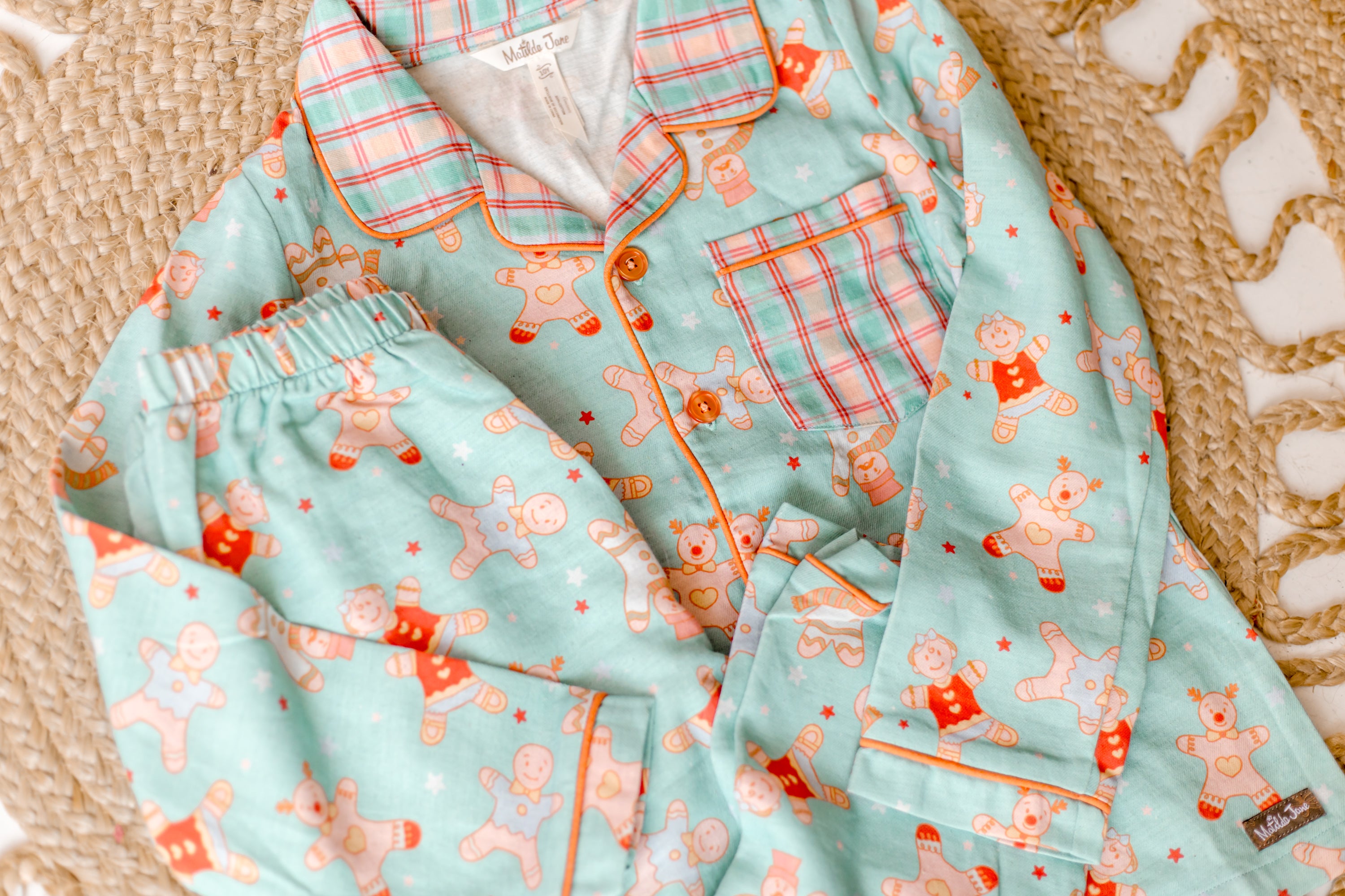 Boy's Not So Cookie Cutter Flannel Lounge Set (Pre-Order)