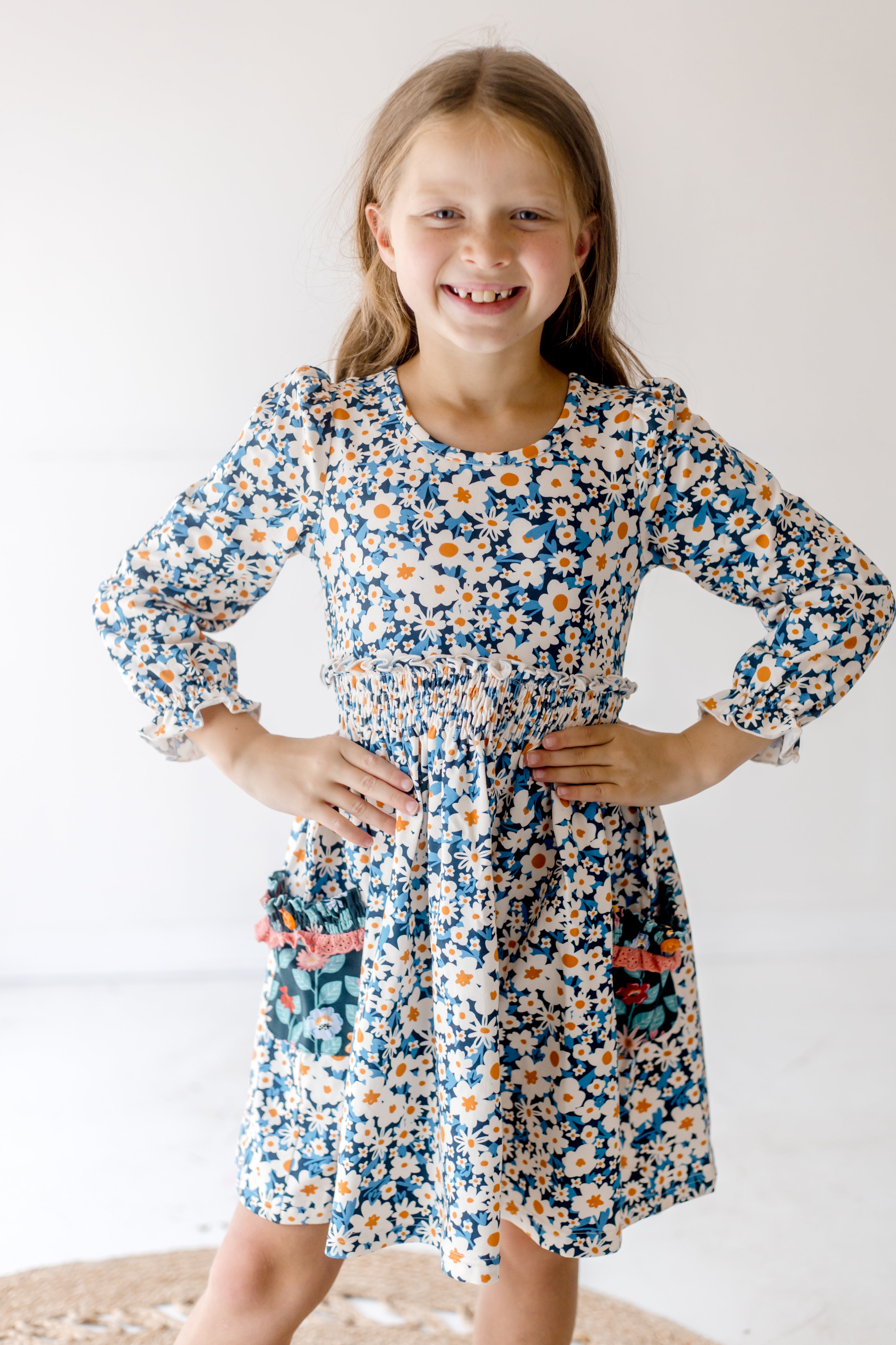 Blue Ribbon Lap Dress (Pre-Order)
