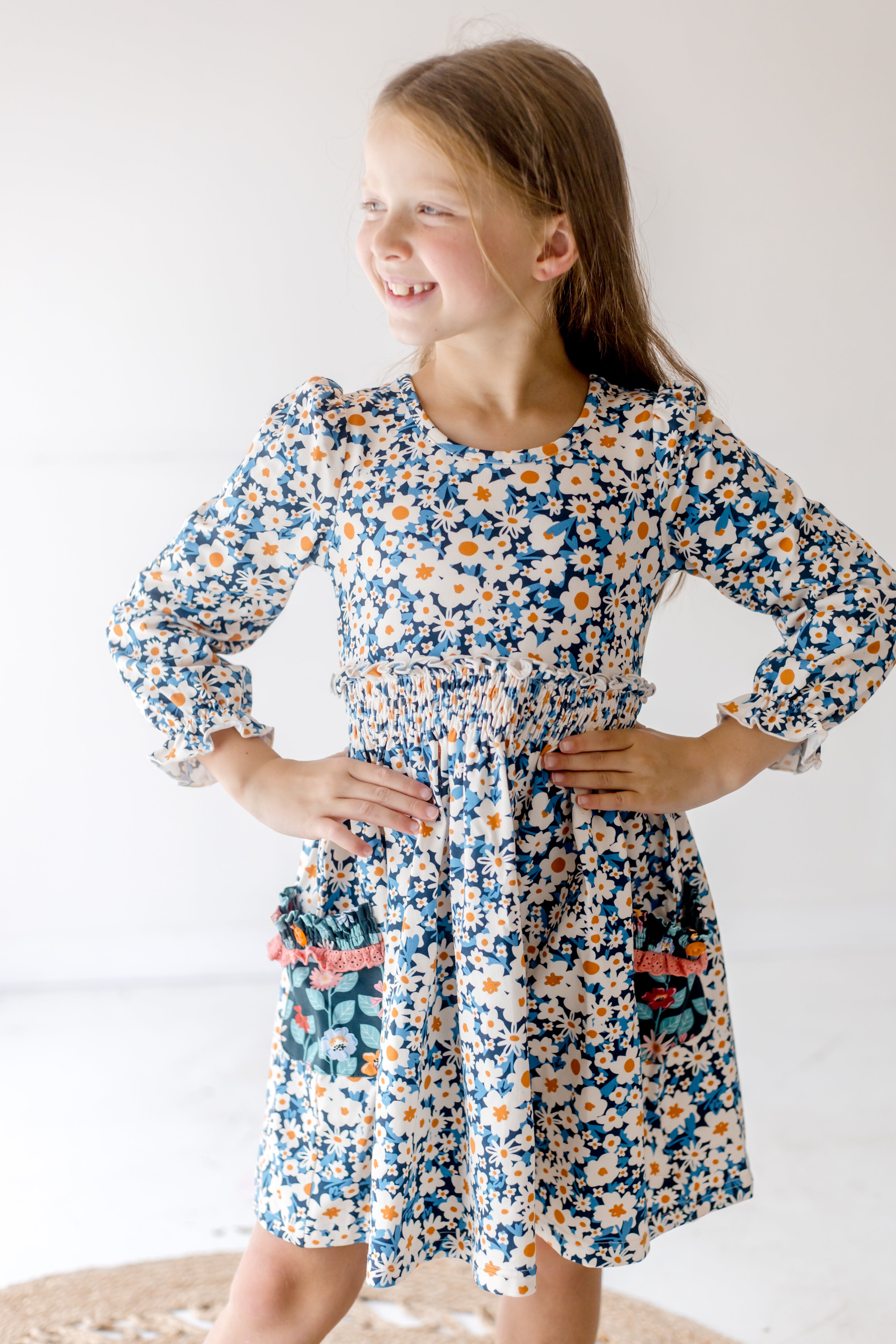 Blue Ribbon Lap Dress (Pre-Order)