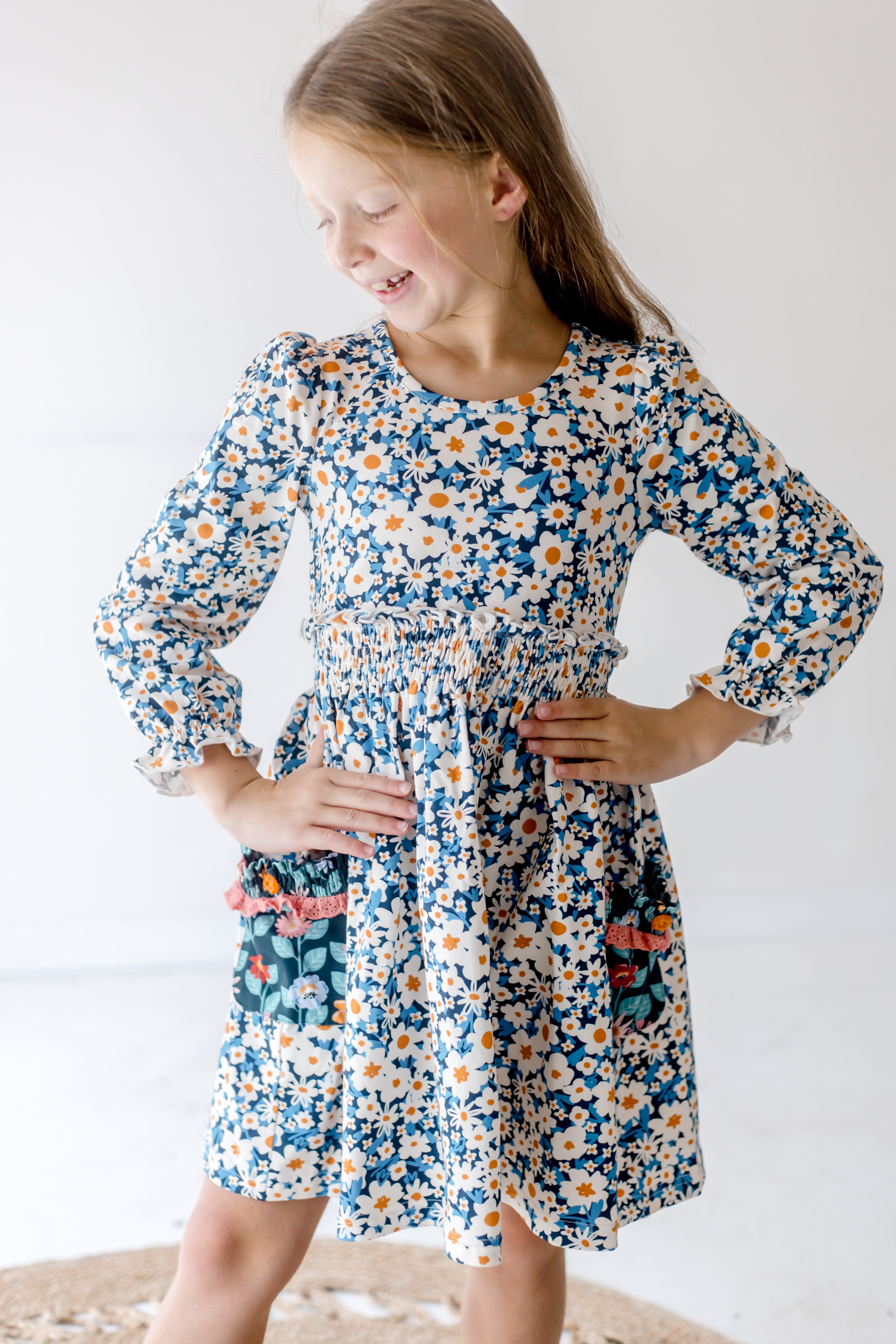 Blue Ribbon Lap Dress (Pre-Order)
